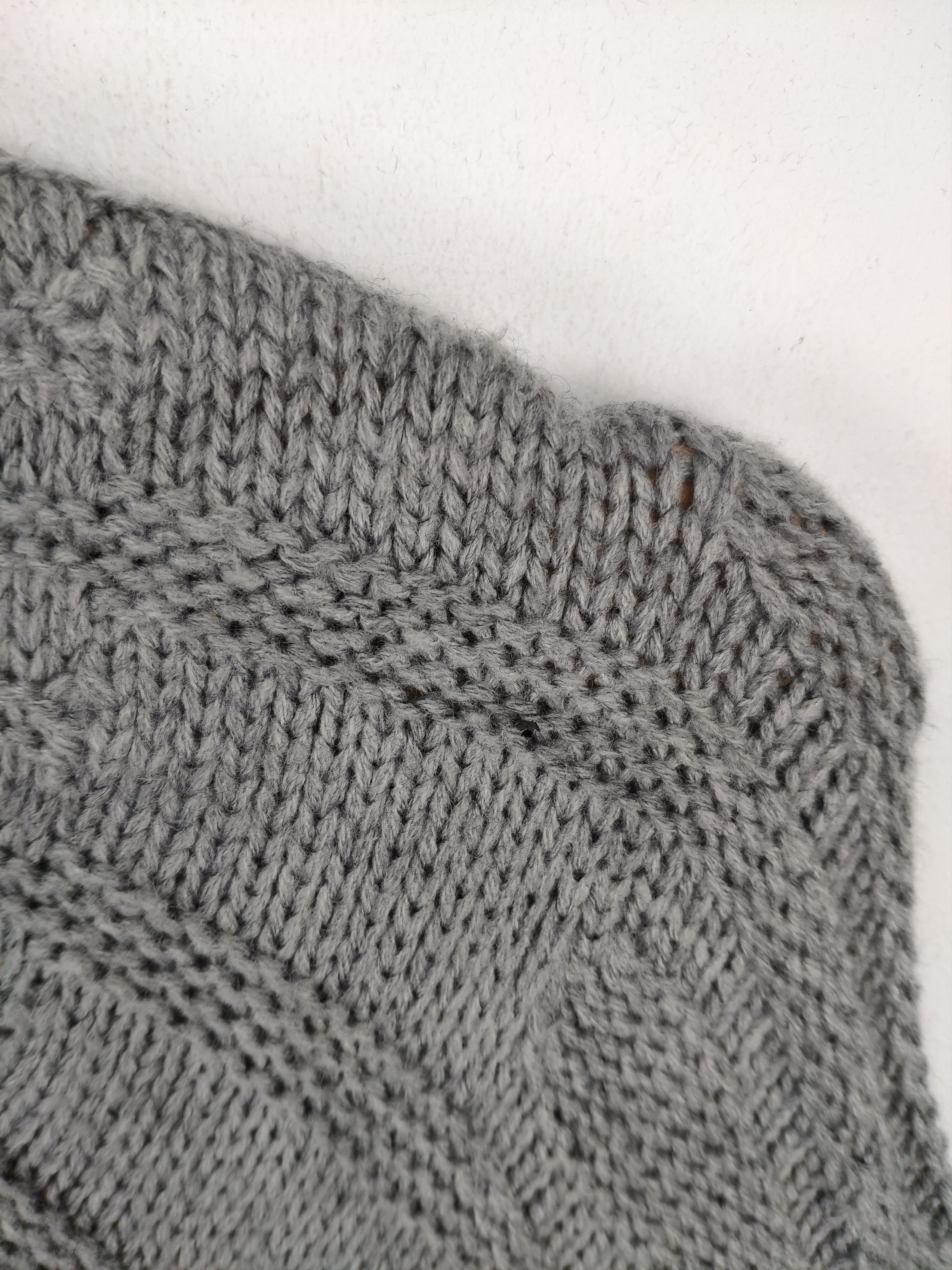 Aran Isles Knitwear × Japanese Brand Vintage Wool Knit Sweater Cardigan Poncho Style Size S / US 4 / IT 40 - 13 Thumbnail