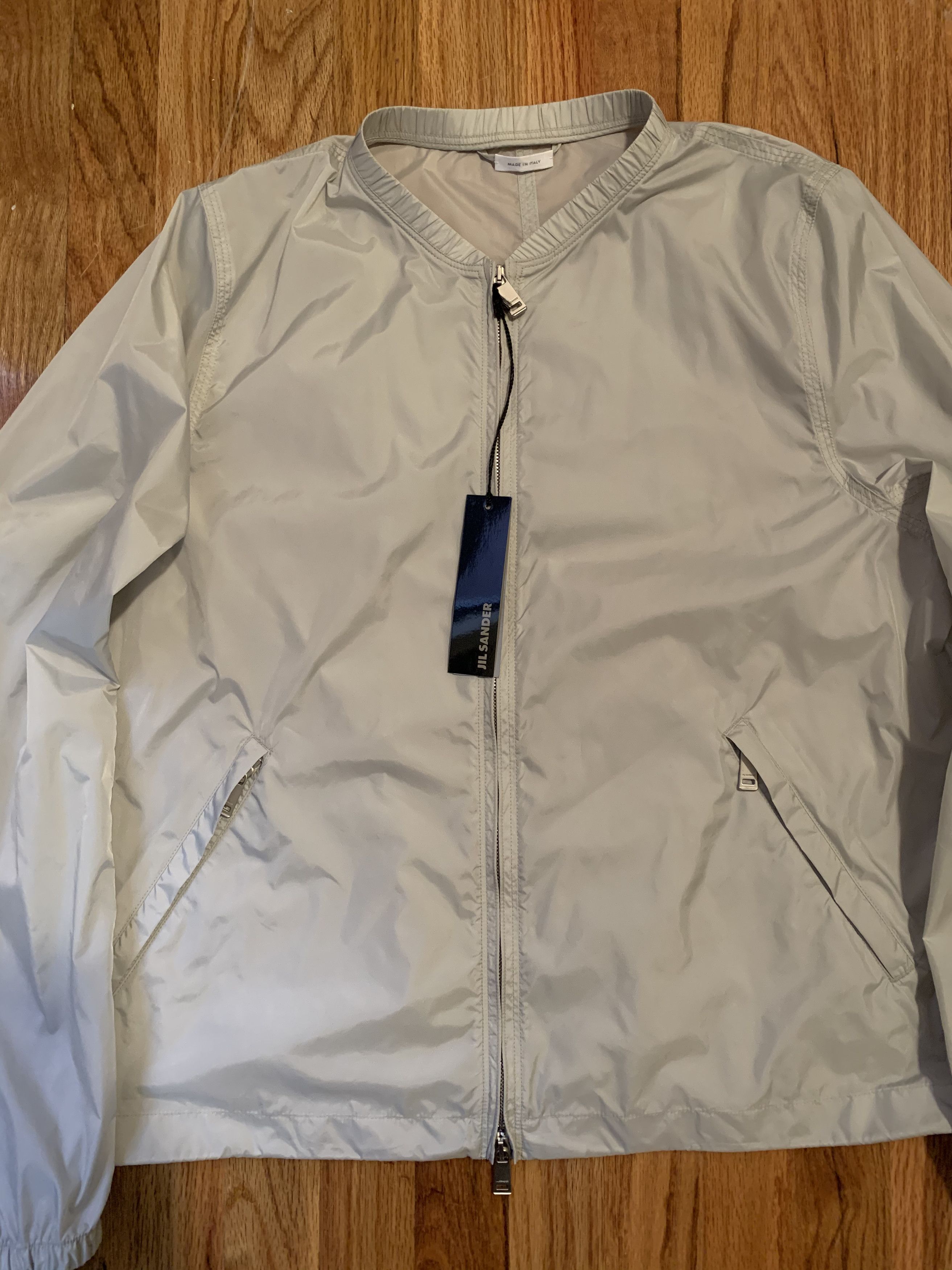 Jil Sander NWT EU820, Windbreaker, rear panel, IT50, MI Italy Size US M / EU 48-50 / 2 - 3 Thumbnail