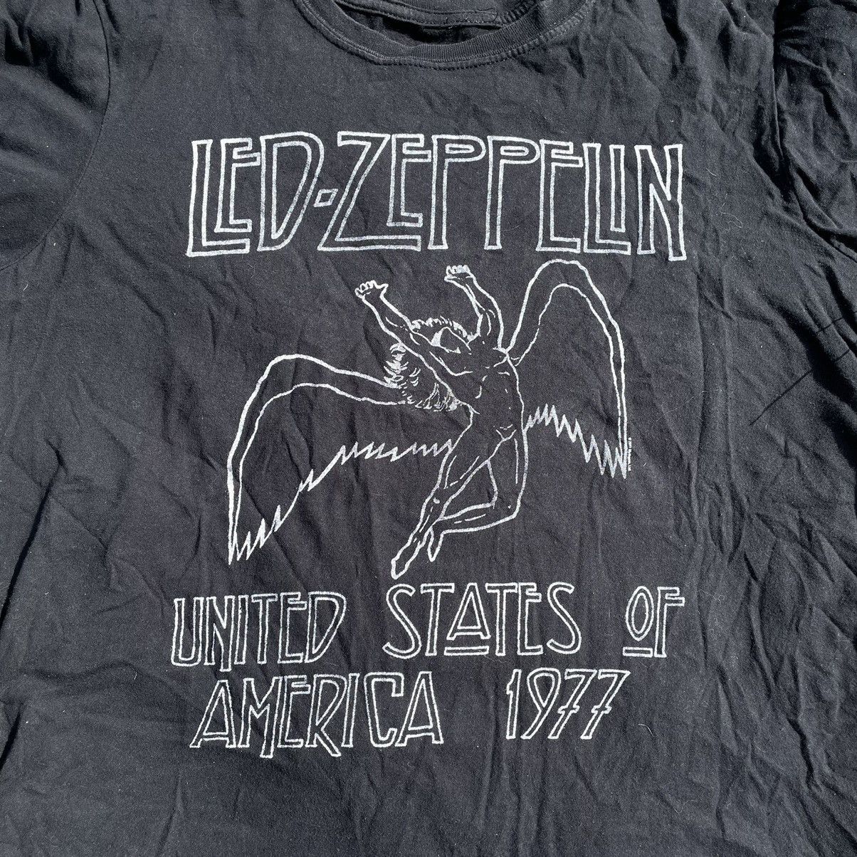 Vintage Vintage 90s Led Zeppelin Sun Faded Graphic Band Tee Grunge S Size US S / EU 44-46 / 1 - 4 Thumbnail