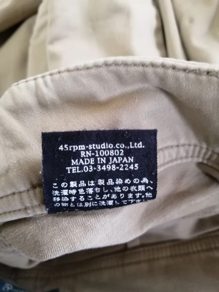 45rpm Japanese Brand 45RPM Cargo Pant Size US 28 / EU 44 - 9 Thumbnail