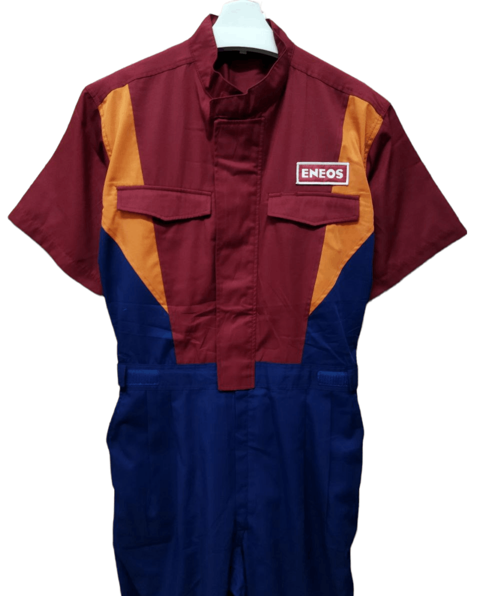 Japanese Brand Vintage Eneos Overalls - Size L Size US 34 / EU 50 - 2 Thumbnail