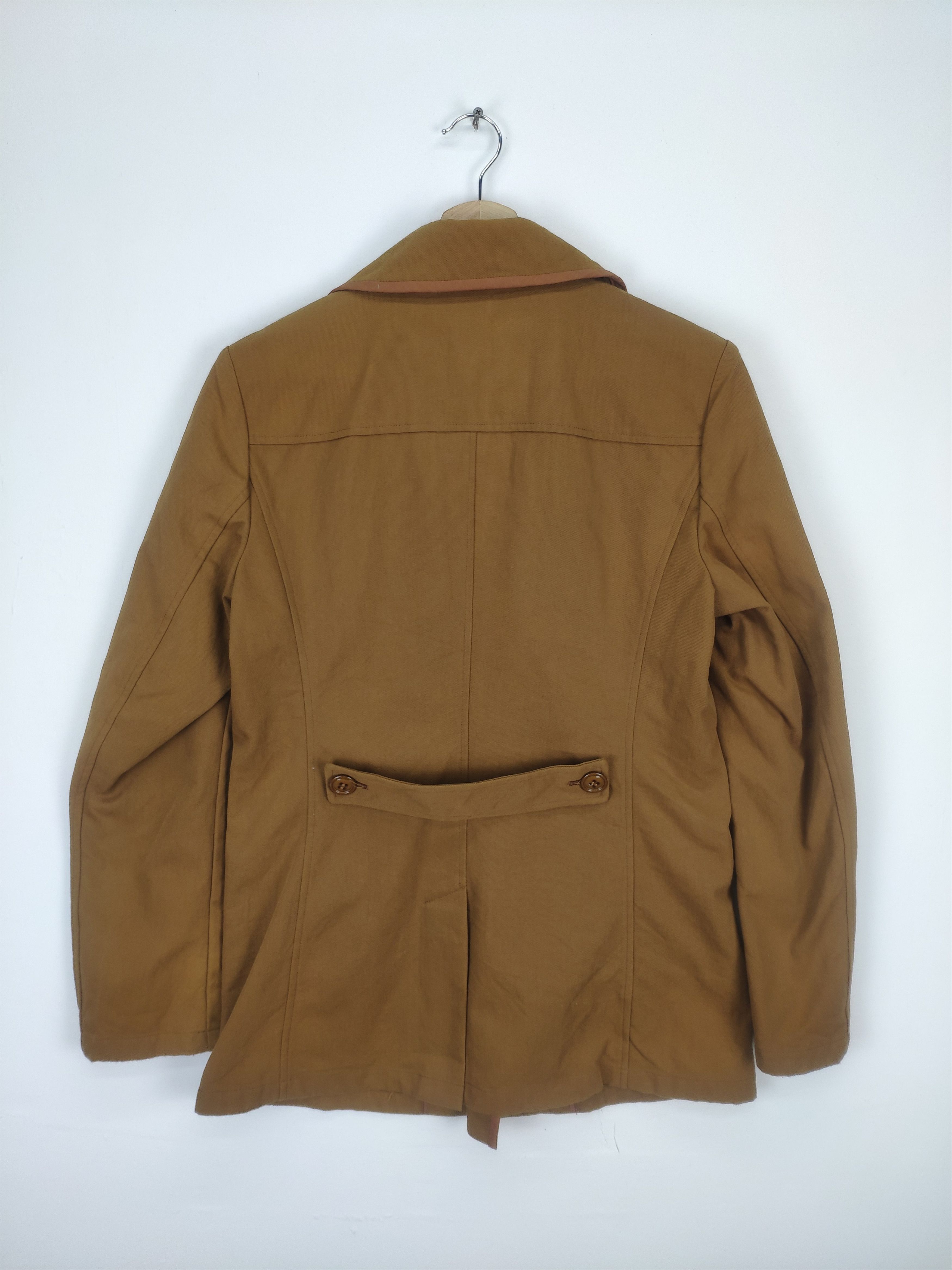 Issey Miyake × Japanese Brand × Sunao Kuwahara Vintage Issey Miyake Sunao Kuwahara Double Breasted Coats Size M / US 6-8 / IT 42-44 - 14 Thumbnail