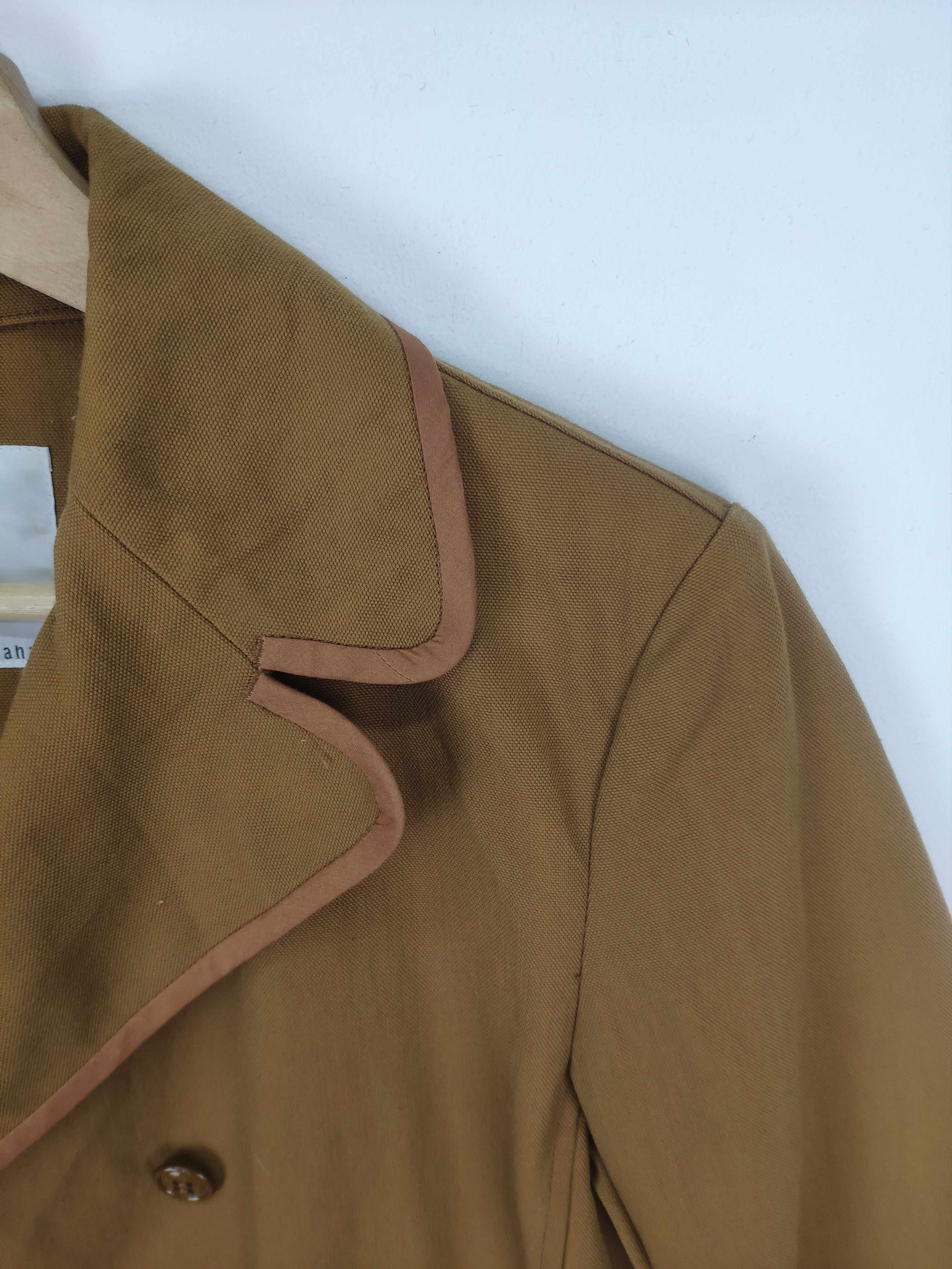 Issey Miyake × Japanese Brand × Sunao Kuwahara Vintage Issey Miyake Sunao Kuwahara Double Breasted Coats Size M / US 6-8 / IT 42-44 - 7 Thumbnail