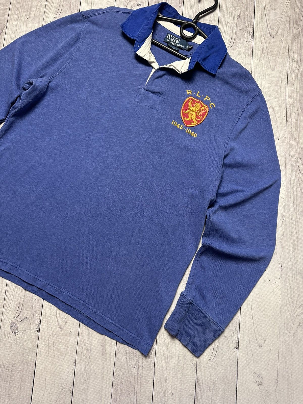 Polo Ralph Lauren × Vintage Vintage Polo Ralph Lauren rugby jersey logo rare size M Size US M / EU 48-50 / 2 - 2 Thumbnail