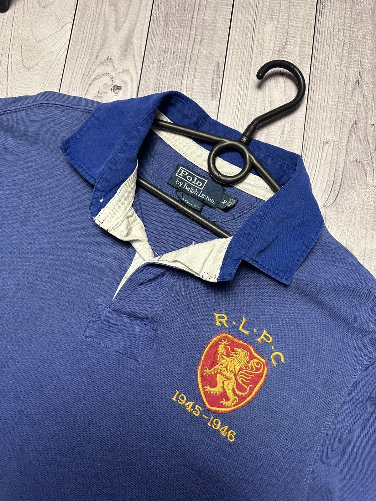 Polo Ralph Lauren × Vintage Vintage Polo Ralph Lauren rugby jersey logo rare size M Size US M / EU 48-50 / 2 - 3 Thumbnail