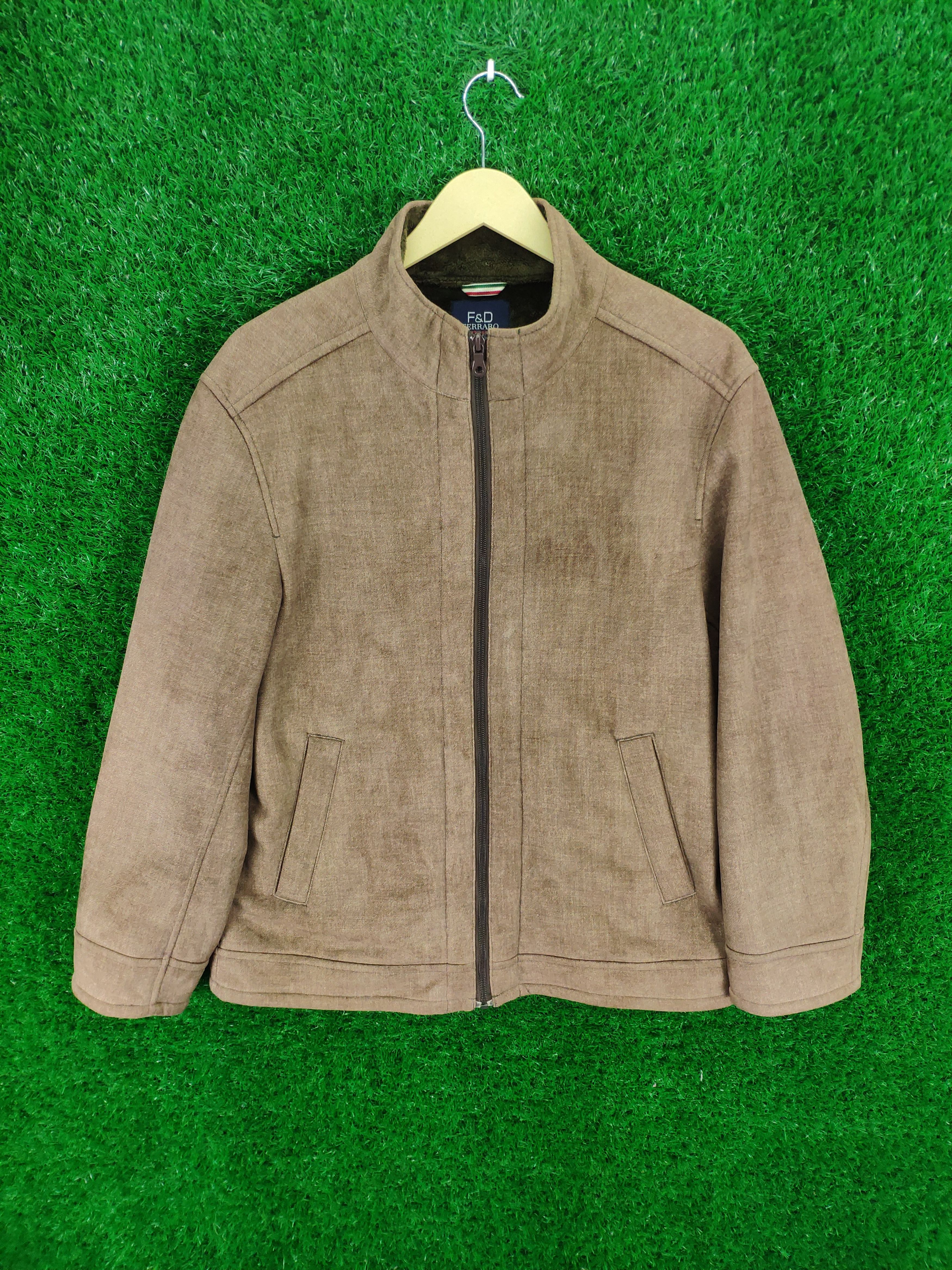 Vintage Vintage Jacket Lining Fleece by Ferraro Size US M / EU 48-50 / 2 - 2 Thumbnail