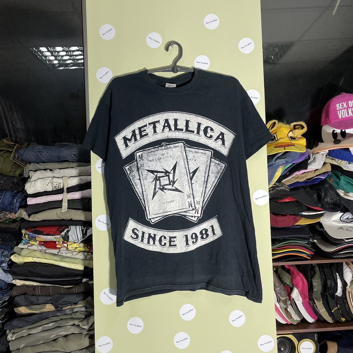 Vintage Vintage 90s Metallica Faded Band Tee Grunge Streetwear M Size US M / EU 48-50 / 2 - 1 Thumbnail