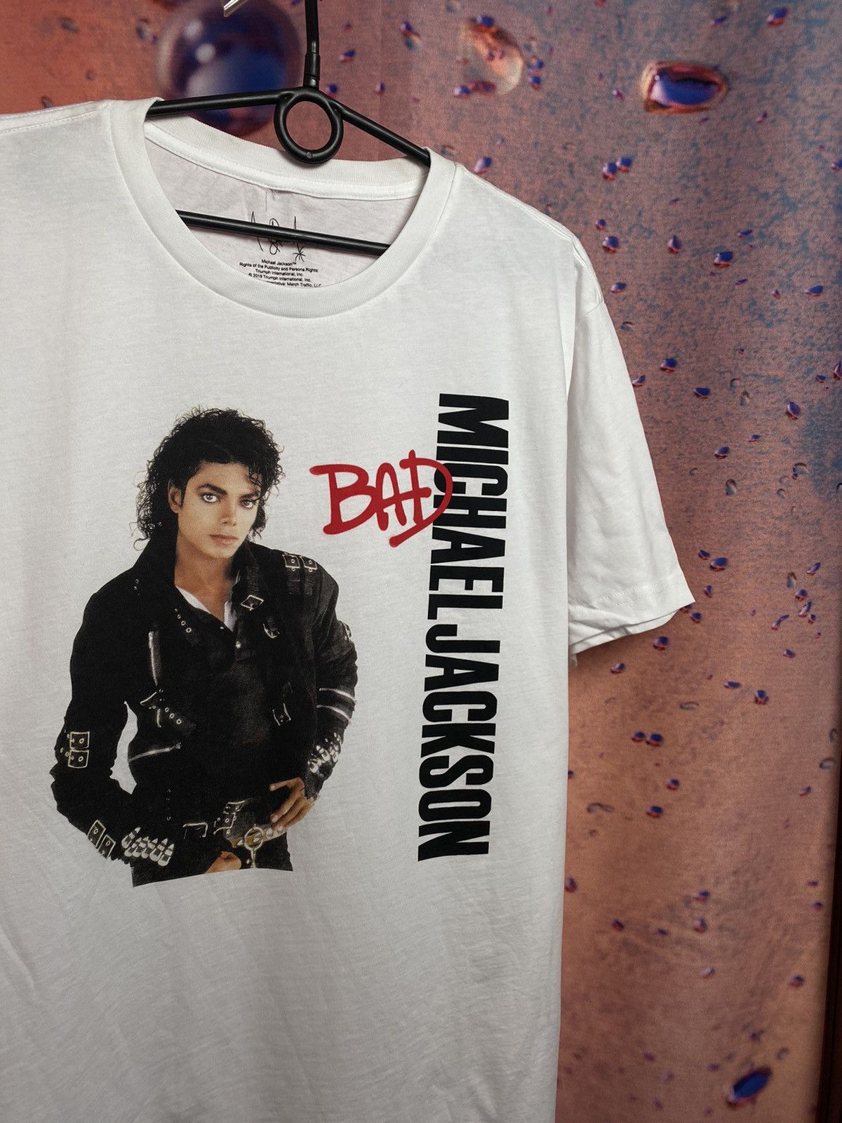 Band Tees Michael Jackson band streetwear vintage tee Size US L / EU 52-54 / 3 - 1 Thumbnail