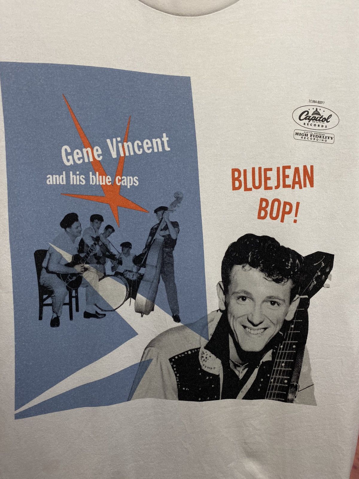 Band Tees Uniqlo x Capitol Gene Vincent band tee Size US M / EU 48-50 / 2 - 3 Thumbnail