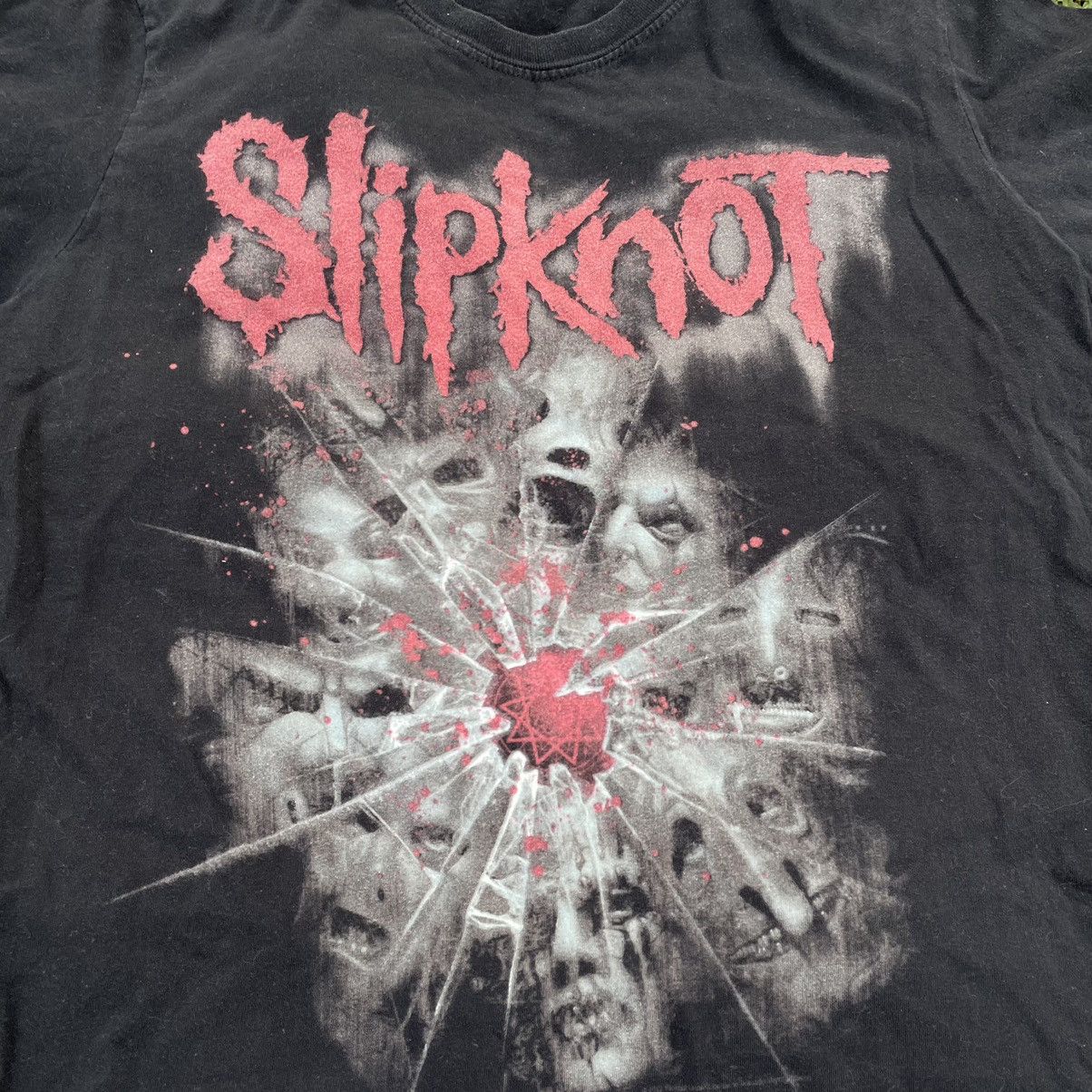 Vintage Vintage Y2K Slipknot Band Tee Sun Faded Grunge Black Baggy M Size US M / EU 48-50 / 2 - 5 Thumbnail