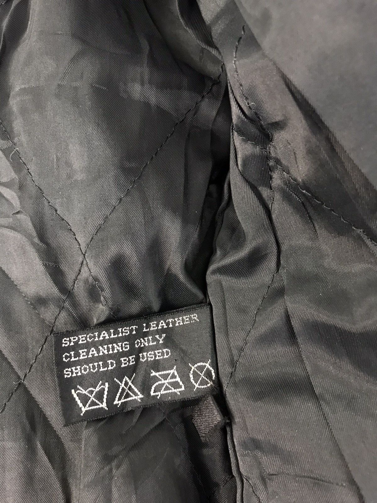 Vintage Japanese Brand Bato Loco Bomber Leather Jacket Quilt Inner Size US L / EU 52-54 / 3 - 9 Thumbnail