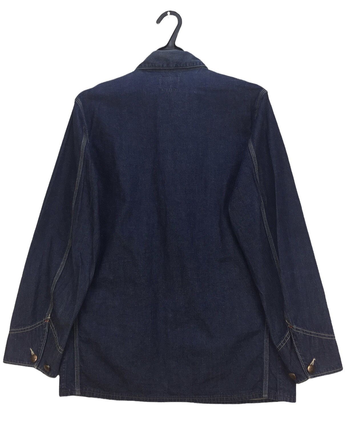 Blue Blue Japan × Japanese Brand VINTAGE BLUE BLUE WORKWEAR DENIM JACKET Size US M / EU 48-50 / 2 - 2 Thumbnail