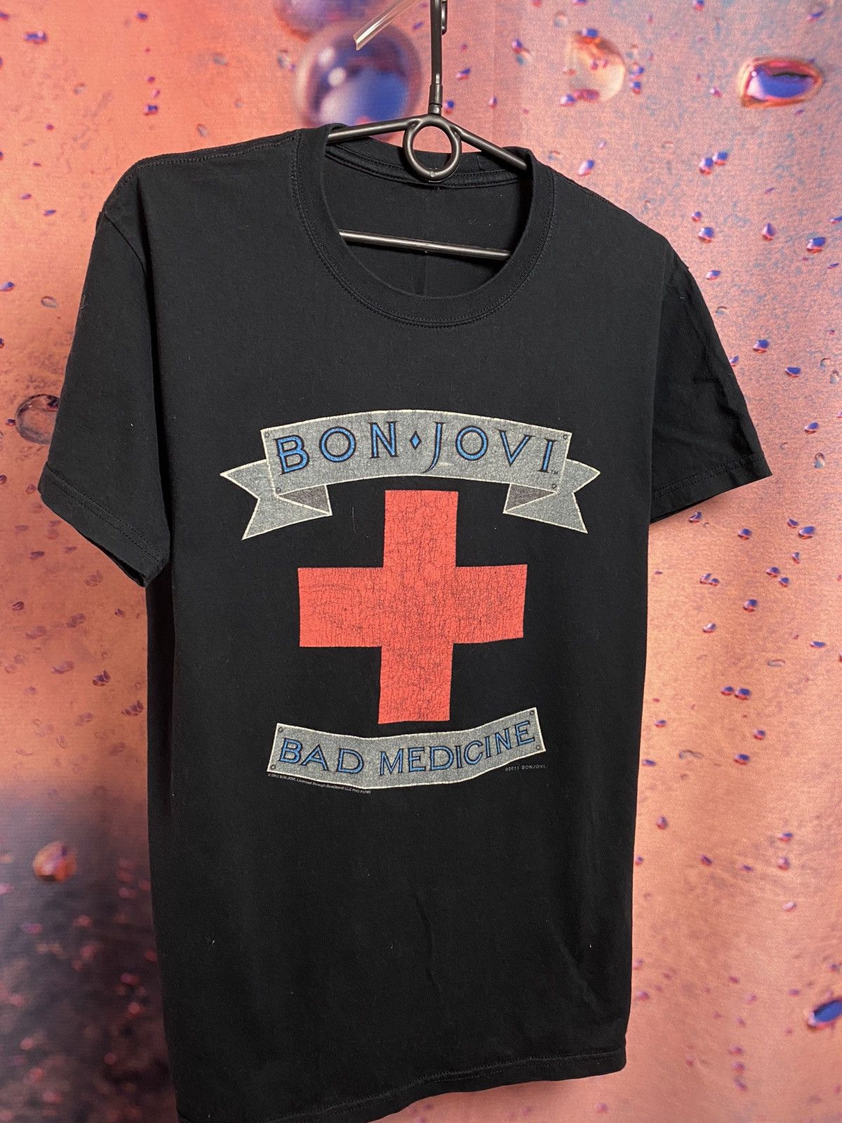 Band Tees × Bon Jovi × Vintage Vintage Bon Jovi band rock tee Size US M / EU 48-50 / 2 - 2 Thumbnail