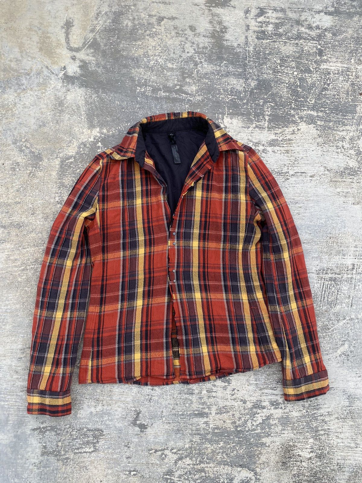 Japanese Brand × wjk WJK JAPAN CHECKERED PUNK RAVE COWBOY GRUNGE GORPCORE KAPITAL Size US M / EU 48-50 / 2 - 1 Thumbnail