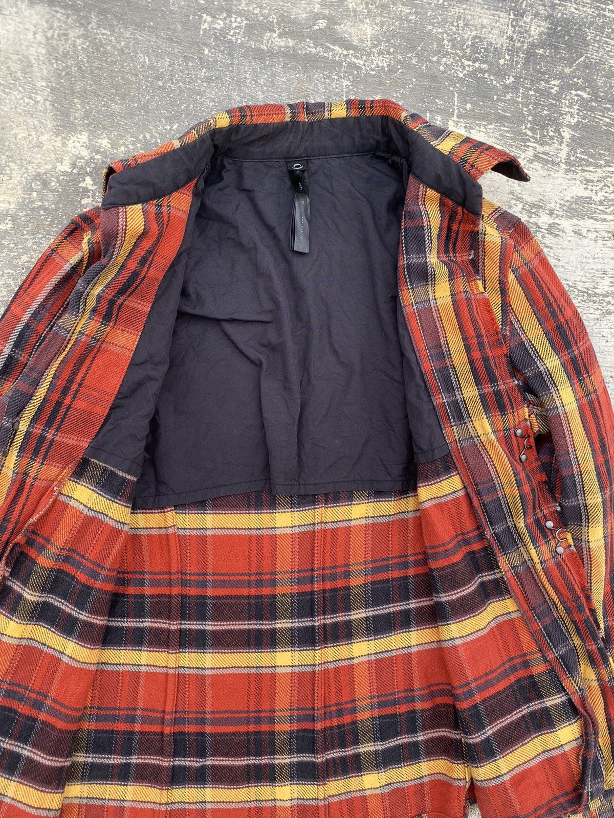 Japanese Brand × wjk WJK JAPAN CHECKERED PUNK RAVE COWBOY GRUNGE GORPCORE KAPITAL Size US M / EU 48-50 / 2 - 6 Thumbnail