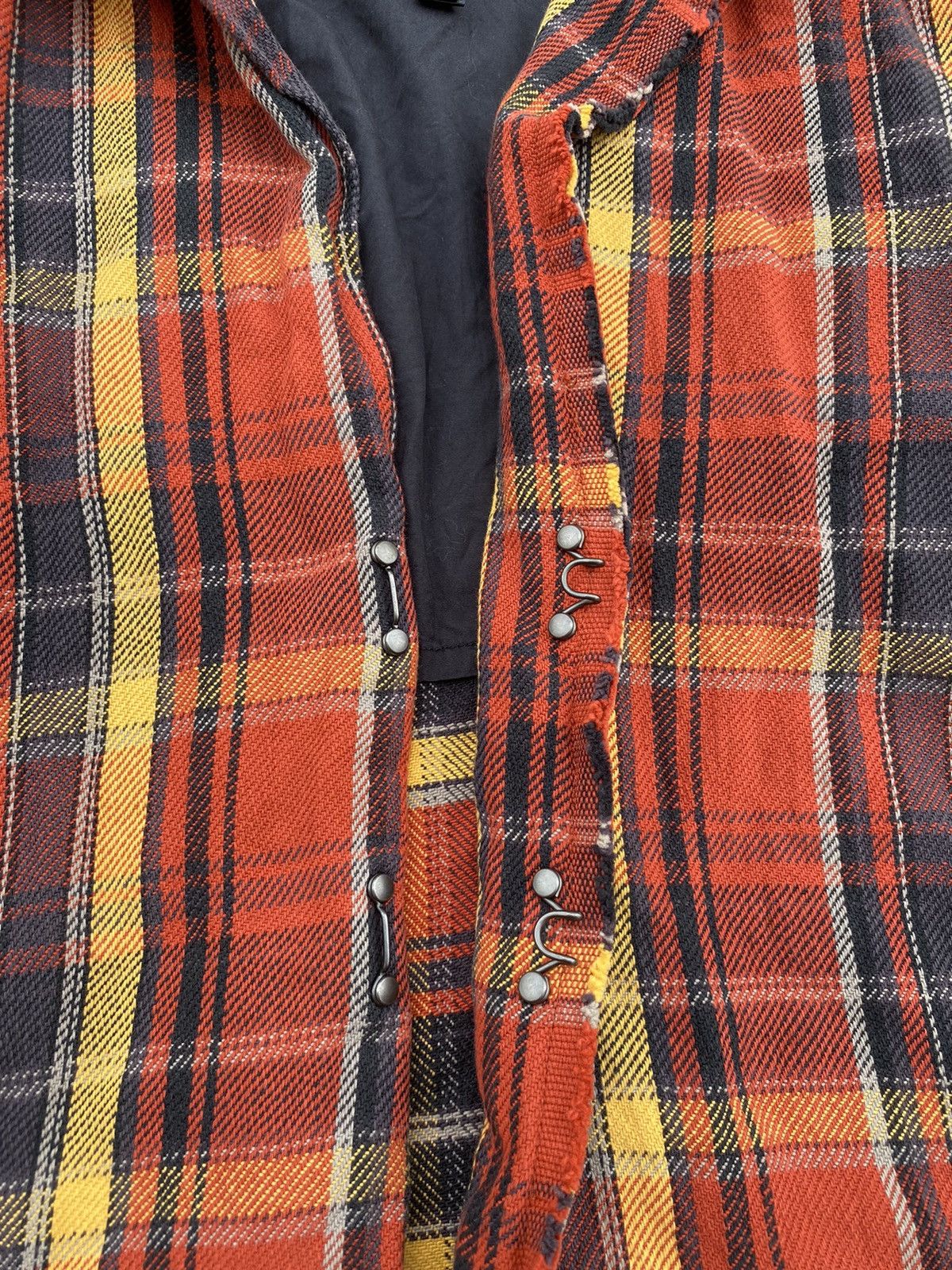 Japanese Brand × wjk WJK JAPAN CHECKERED PUNK RAVE COWBOY GRUNGE GORPCORE KAPITAL Size US M / EU 48-50 / 2 - 8 Thumbnail