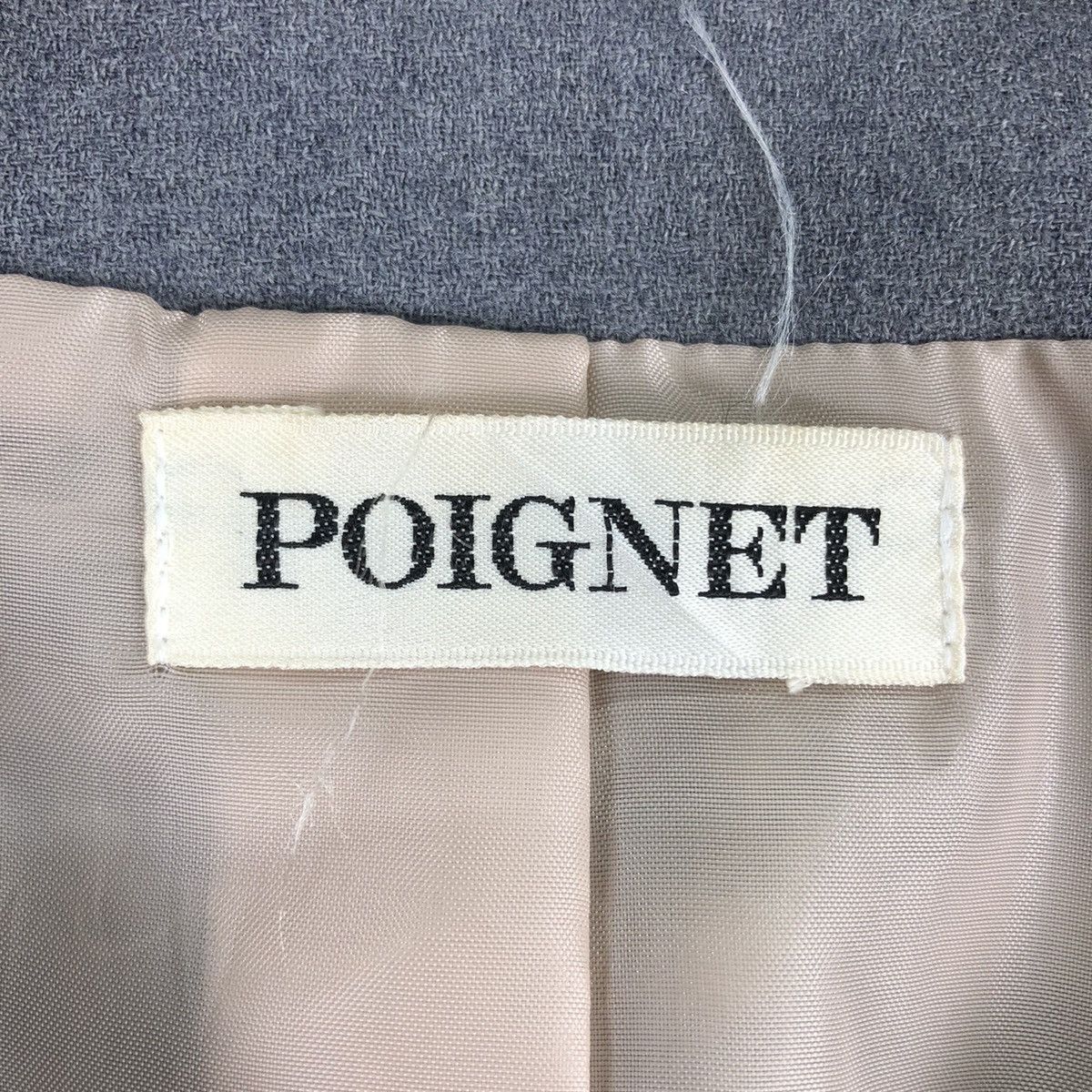 Japanese Brand Vintage Women Cropped Jacket Checker Chanel Style Tweed Size XS / US 0-2 / IT 36-38 - 10 Thumbnail