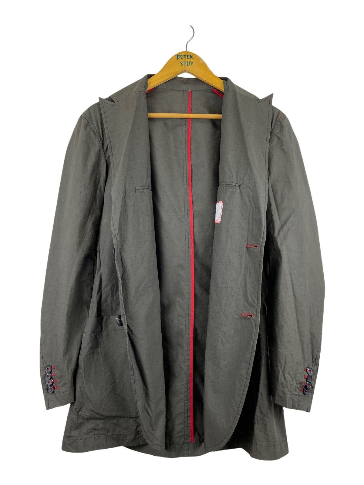 Japanese Brand LABORATORIA COTTON JACKET Size US L / EU 52-54 / 3 - 3 Thumbnail