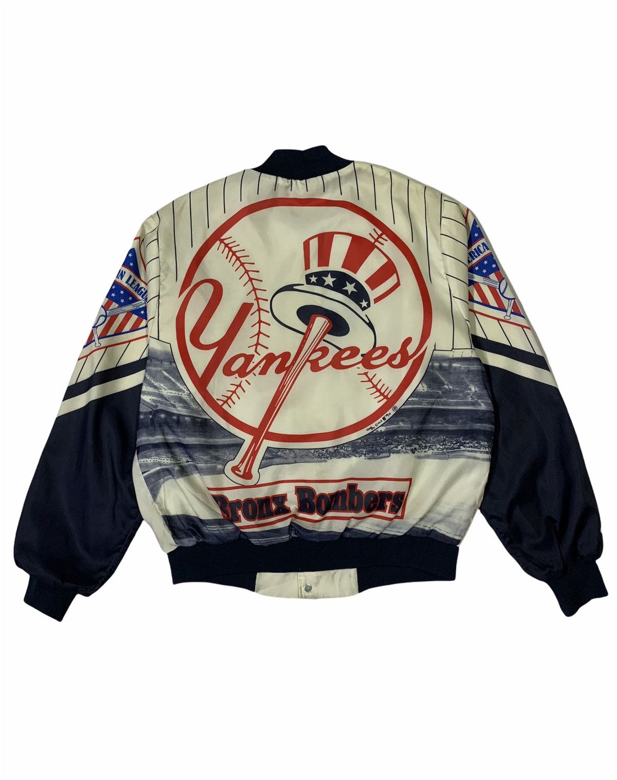 Chalk Line × MLB × New York Yankees 🔥RARE FANIMATION NY YANKEES CHALK LINE BOMBERS JACKET Size US M / EU 48-50 / 2 - 1 Thumbnail