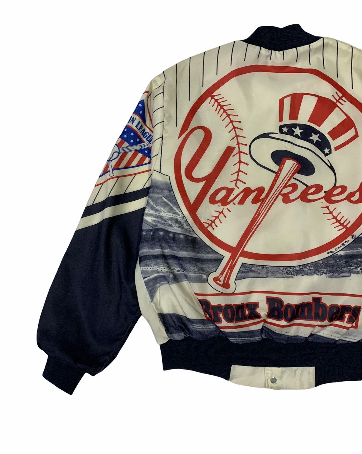 Chalk Line × MLB × New York Yankees 🔥RARE FANIMATION NY YANKEES CHALK LINE BOMBERS JACKET Size US M / EU 48-50 / 2 - 2 Thumbnail