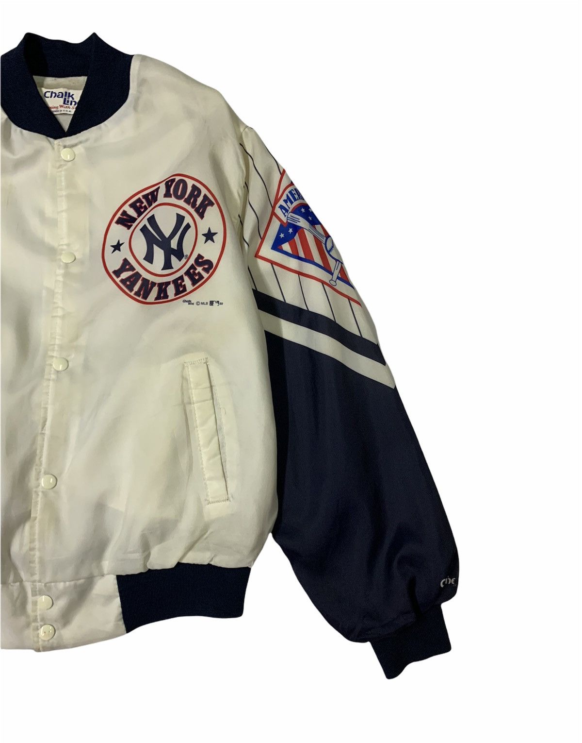 Chalk Line × MLB × New York Yankees 🔥RARE FANIMATION NY YANKEES CHALK LINE BOMBERS JACKET Size US M / EU 48-50 / 2 - 6 Thumbnail