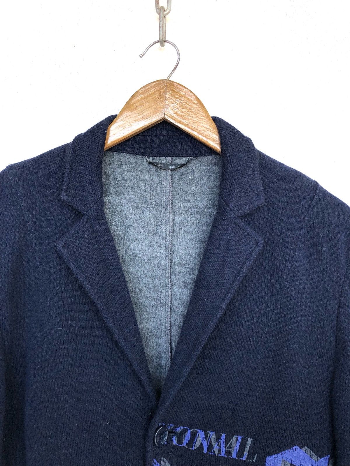 John Galliano ARCHIVE🔥Galliano Anarchy Poem Button Runway Jacket Size US S / EU 44-46 / 1 - 3 Thumbnail
