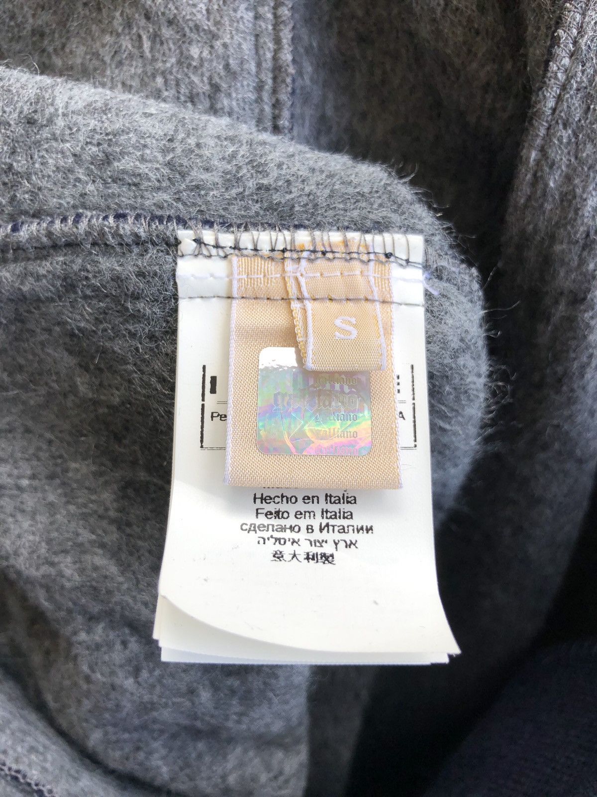 John Galliano ARCHIVE🔥Galliano Anarchy Poem Button Runway Jacket Size US S / EU 44-46 / 1 - 8 Thumbnail