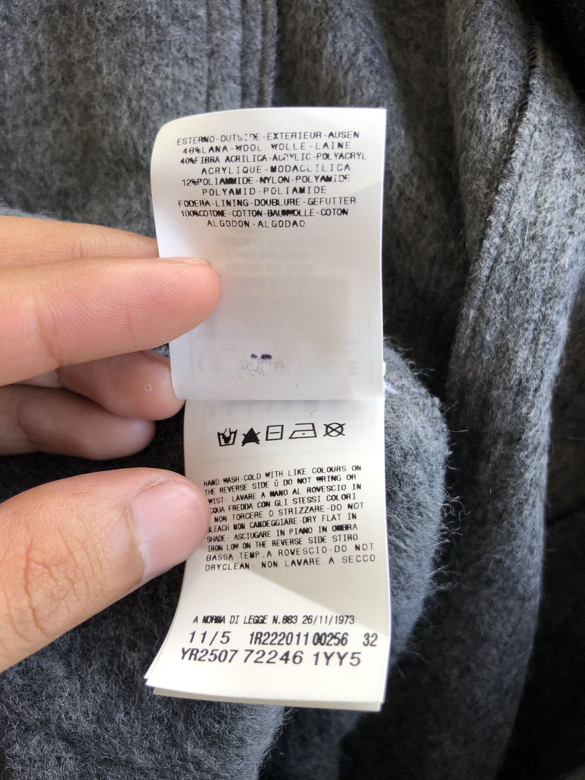 John Galliano ARCHIVE🔥Galliano Anarchy Poem Button Runway Jacket Size US S / EU 44-46 / 1 - 10 Thumbnail