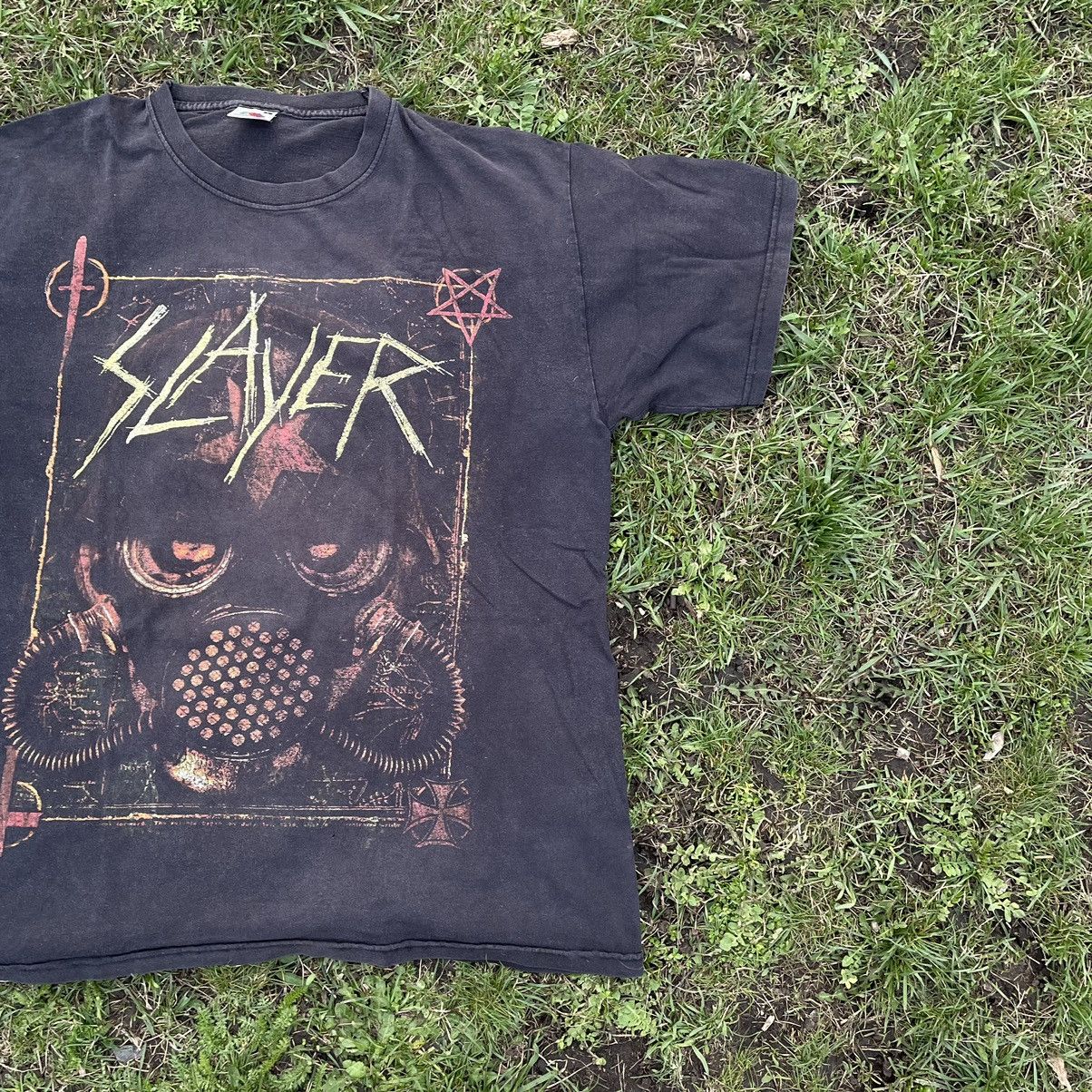 Vintage Vintage 90s Tee Vampire Skulls Slayer Dead Face L Size US L / EU 52-54 / 3 - 2 Thumbnail