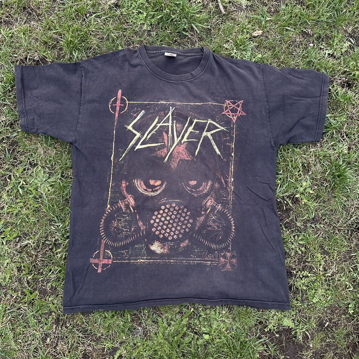 Vintage Vintage 90s Tee Vampire Skulls Slayer Dead Face L Size US L / EU 52-54 / 3 - 3 Thumbnail