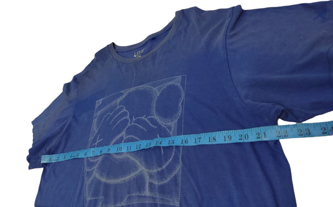 Designer × Kaws × Original Fake Kaws x Uniqlo Collaboratiob Flayed Tee Size US XL / EU 56 / 4 - 7 Thumbnail