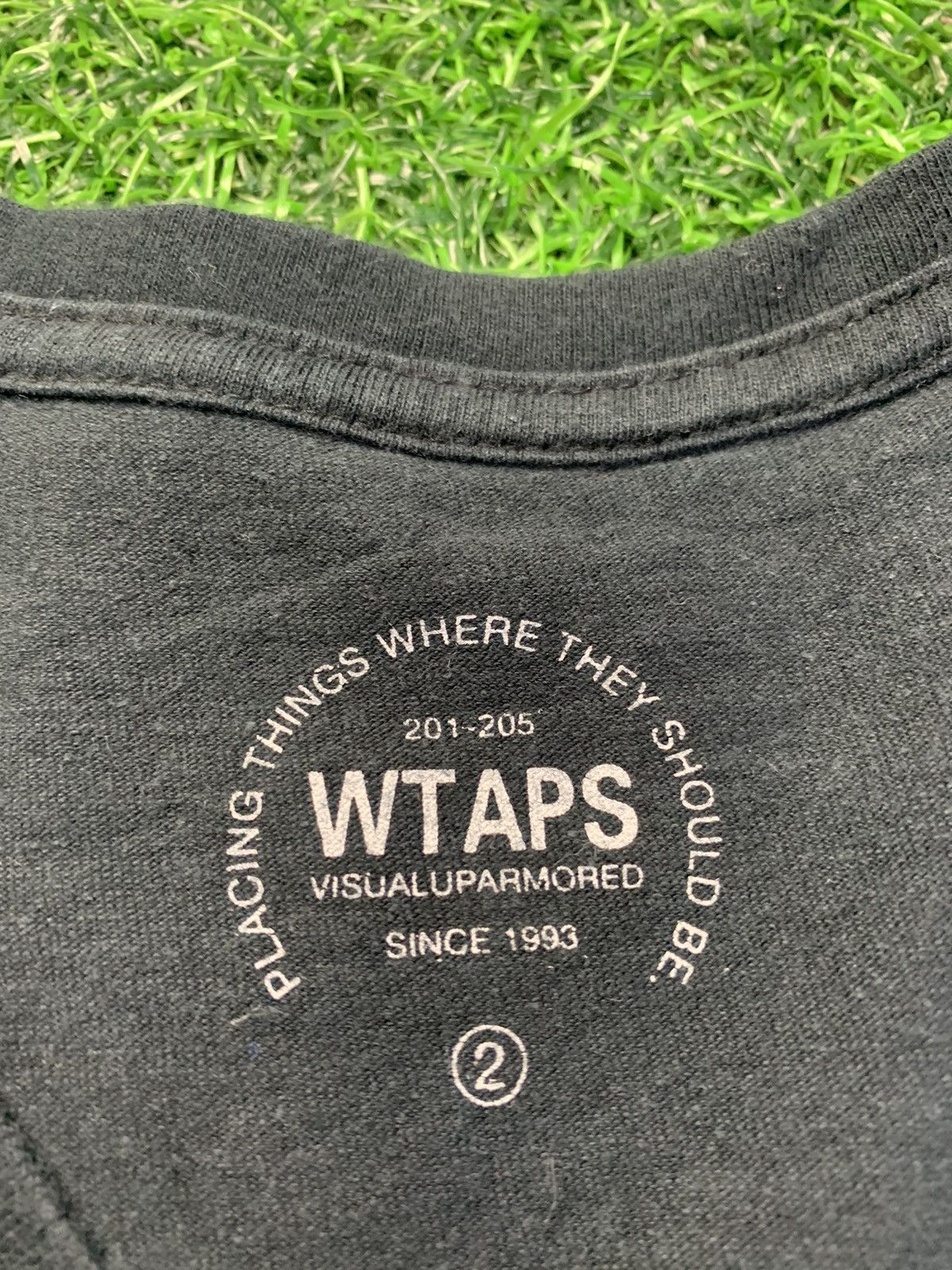 Wtaps WTAPS Visual Up Armored Better Than Yesterday Pocket Tee Size US M / EU 48-50 / 2 - 2 Thumbnail