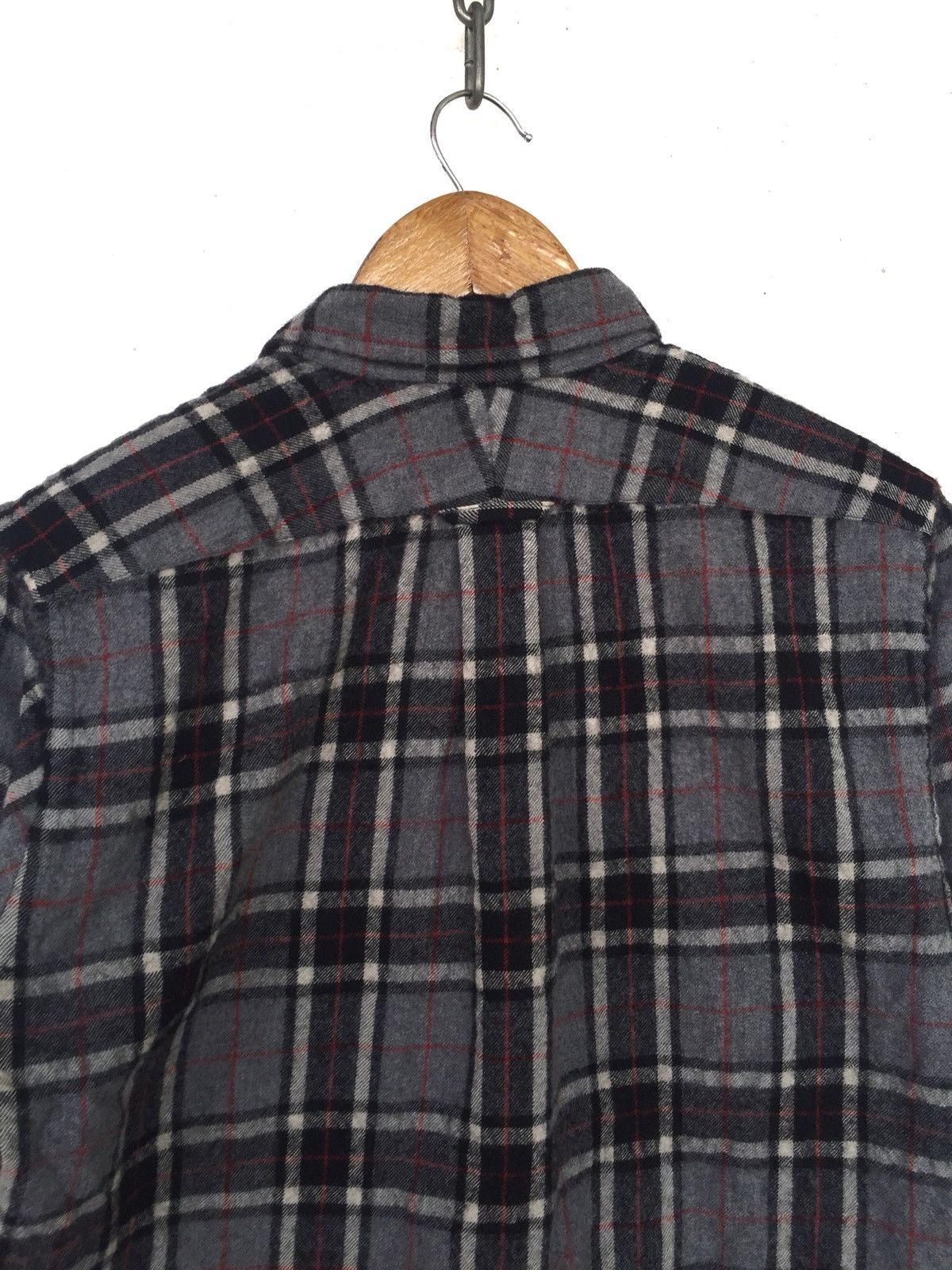 Comme des Garcons AW13 Comme des Garçons Homme Plaid Flannel Shirt Size US S / EU 44-46 / 1 - 4 Thumbnail