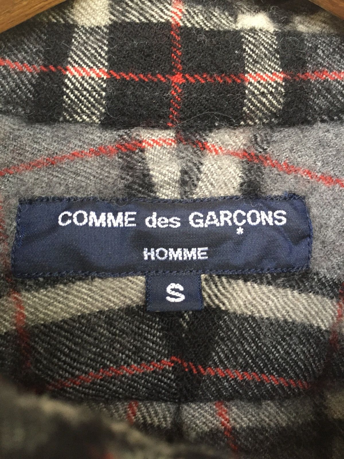 Comme des Garcons AW13 Comme des Garçons Homme Plaid Flannel Shirt Size US S / EU 44-46 / 1 - 6 Thumbnail