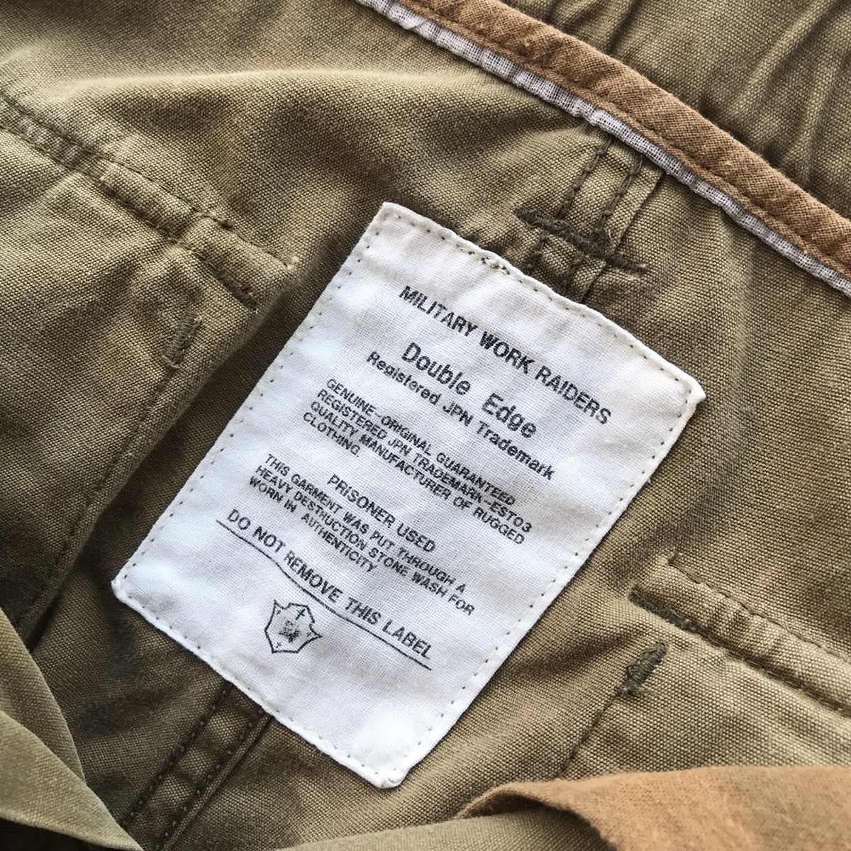 Japanese Brand BACK NUMBER Military Multipockets Drawstring Trouser Size US 32 / EU 48 - 5 Thumbnail