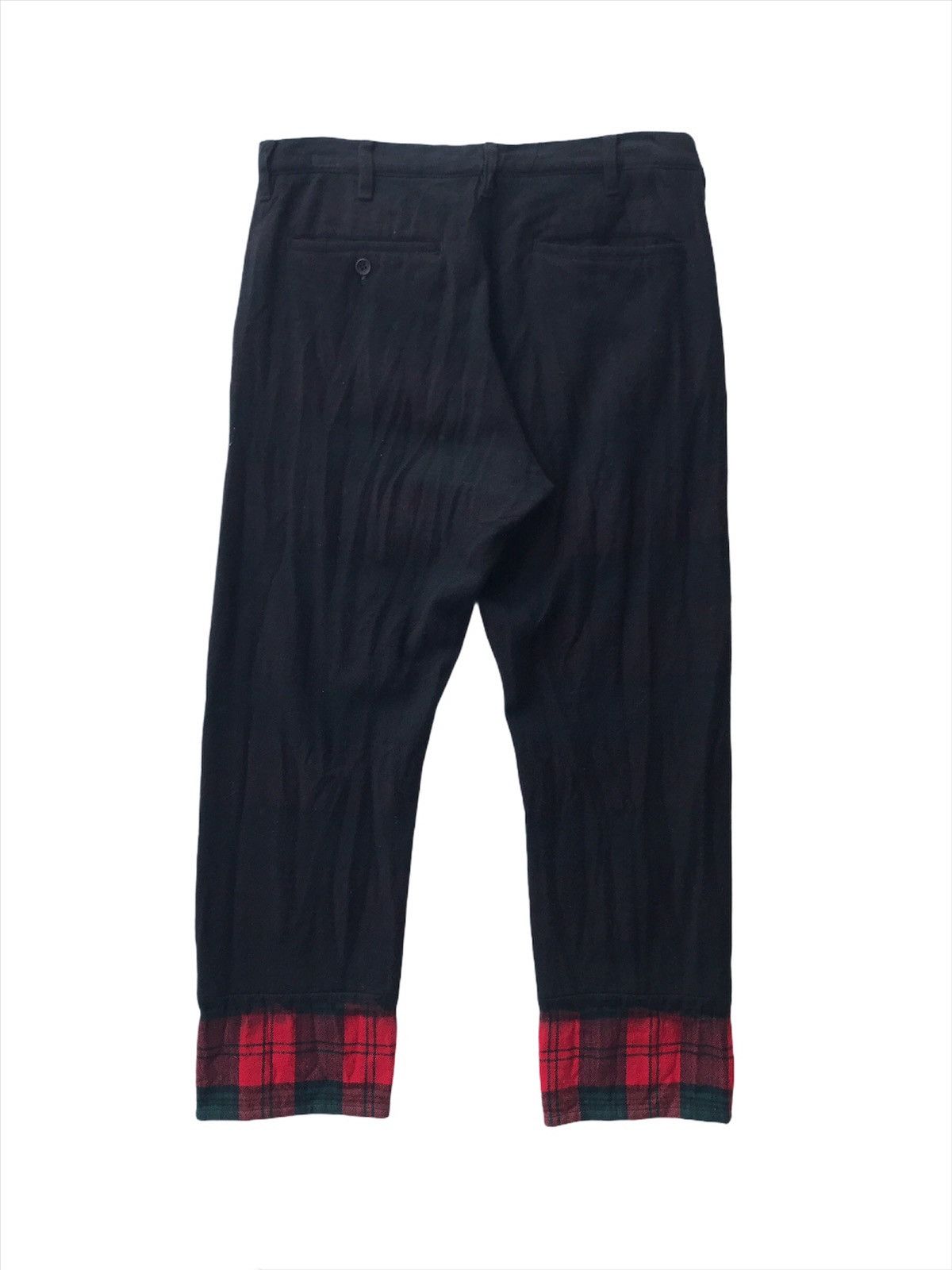 Comme des Garcons Black CDG Plaid Tartan Stripes Wool Pant Junya Watanabe Size US 30 / EU 46 - 7 Thumbnail