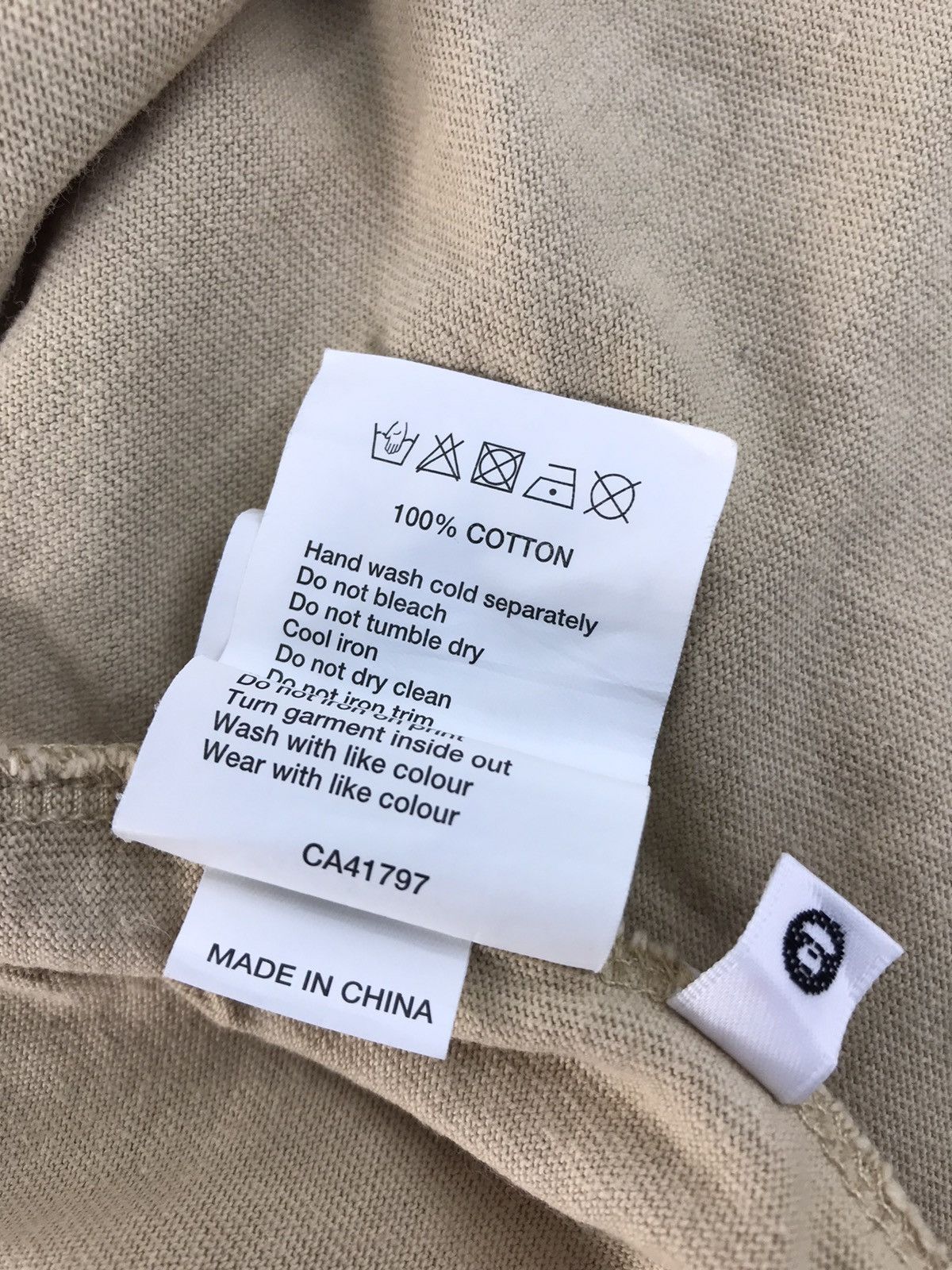 Aape Aape By A Bathing Ape L/S Tee Size US L / EU 52-54 / 3 - 13 Thumbnail