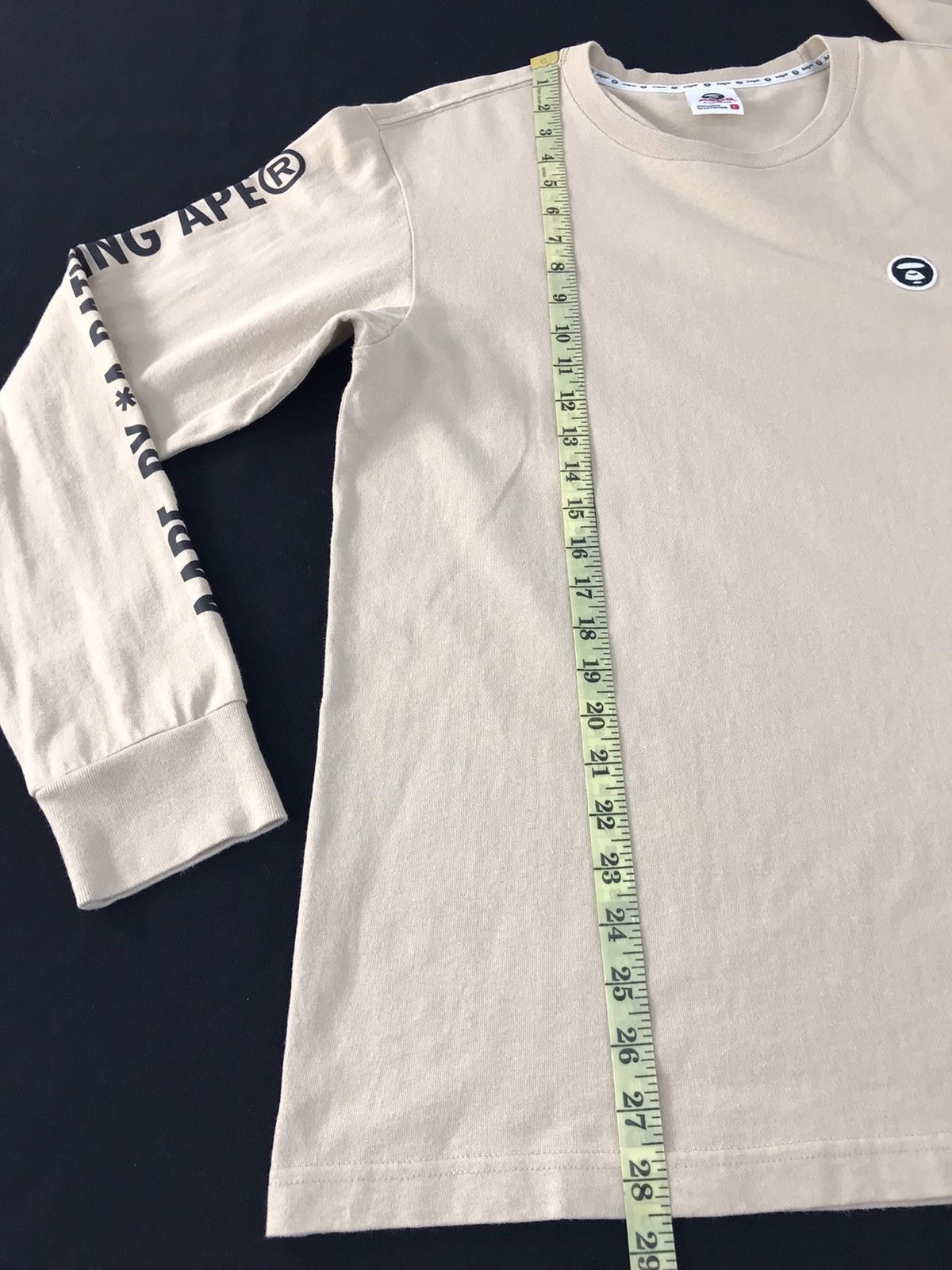 Aape Aape By A Bathing Ape L/S Tee Size US L / EU 52-54 / 3 - 16 Thumbnail