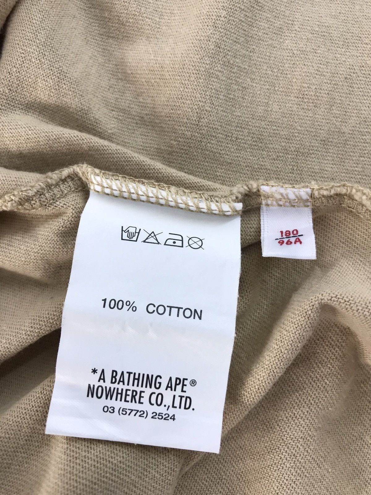 Aape Aape By A Bathing Ape L/S Tee Size US L / EU 52-54 / 3 - 10 Thumbnail