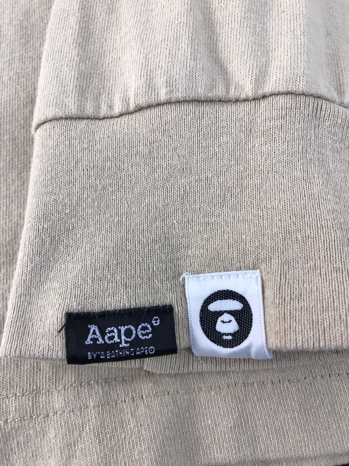 Aape Aape By A Bathing Ape L/S Tee Size US L / EU 52-54 / 3 - 8 Thumbnail