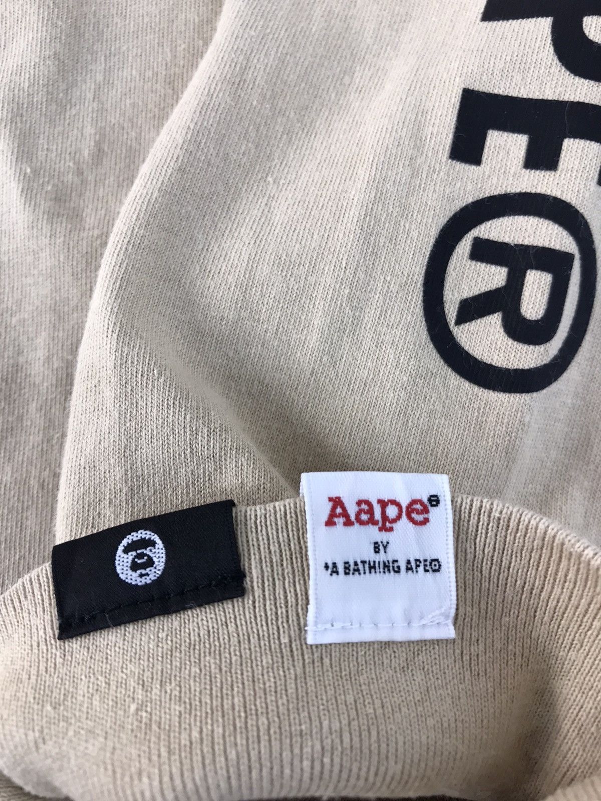 Aape Aape By A Bathing Ape L/S Tee Size US L / EU 52-54 / 3 - 9 Thumbnail