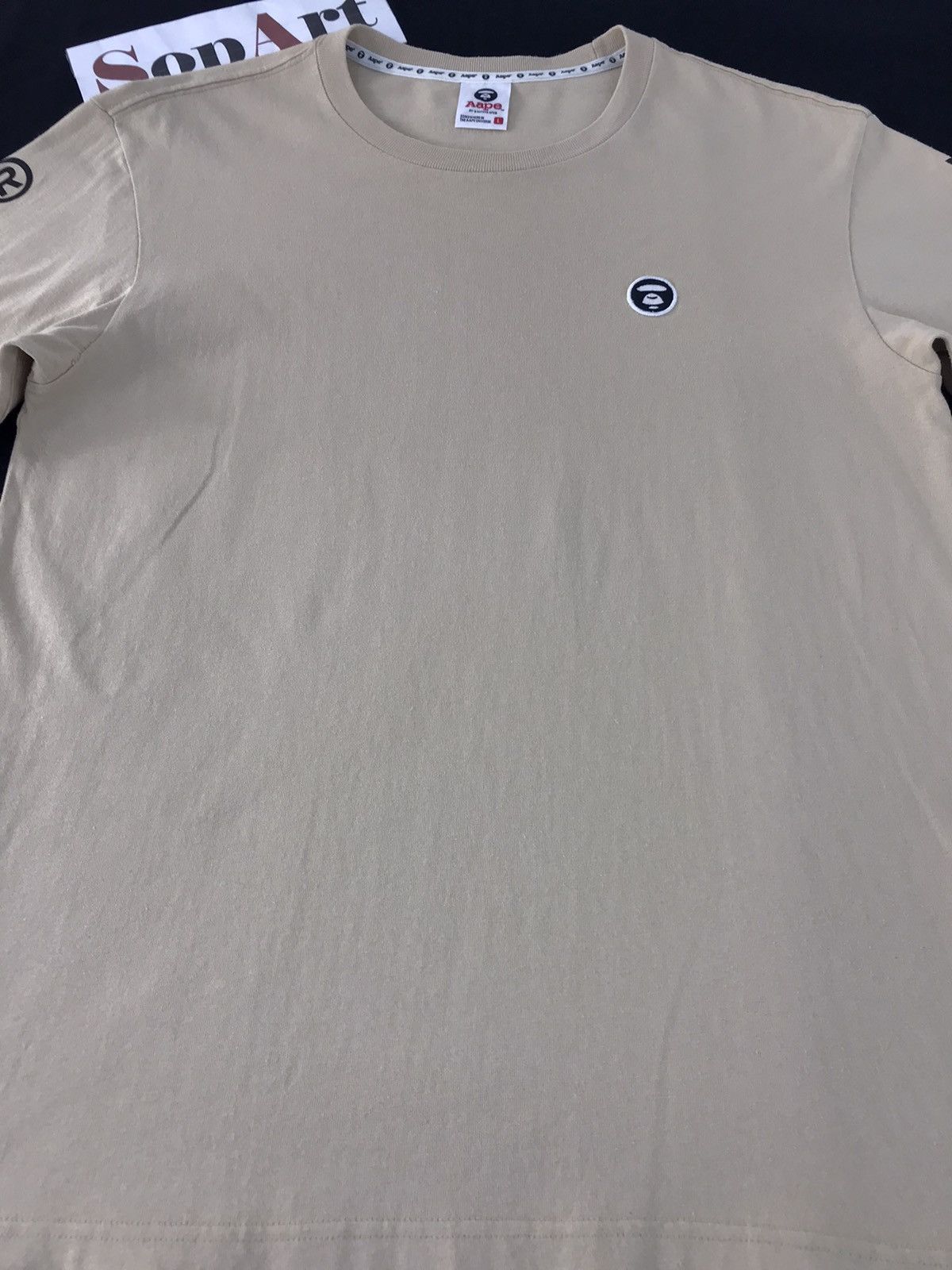 Aape Aape By A Bathing Ape L/S Tee Size US L / EU 52-54 / 3 - 4 Thumbnail