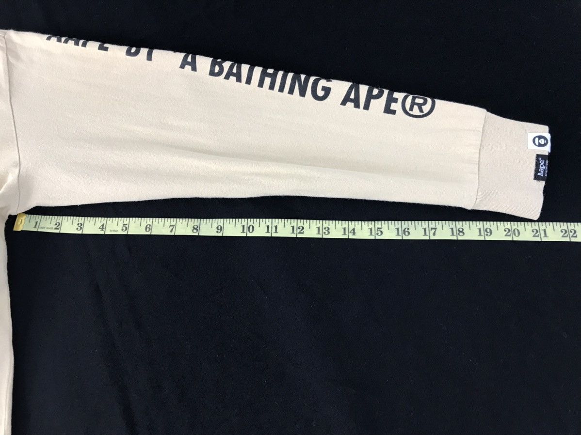 Aape Aape By A Bathing Ape L/S Tee Size US L / EU 52-54 / 3 - 17 Thumbnail