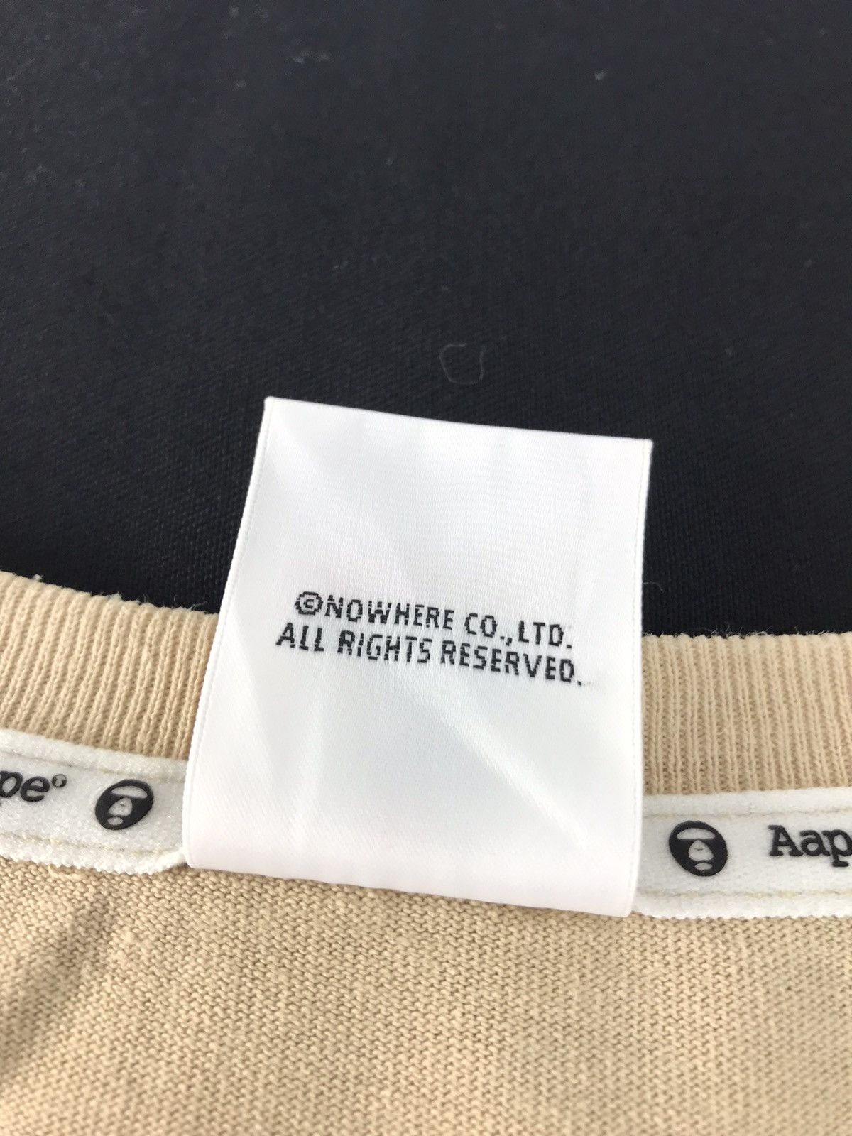 Aape Aape By A Bathing Ape L/S Tee Size US L / EU 52-54 / 3 - 7 Thumbnail