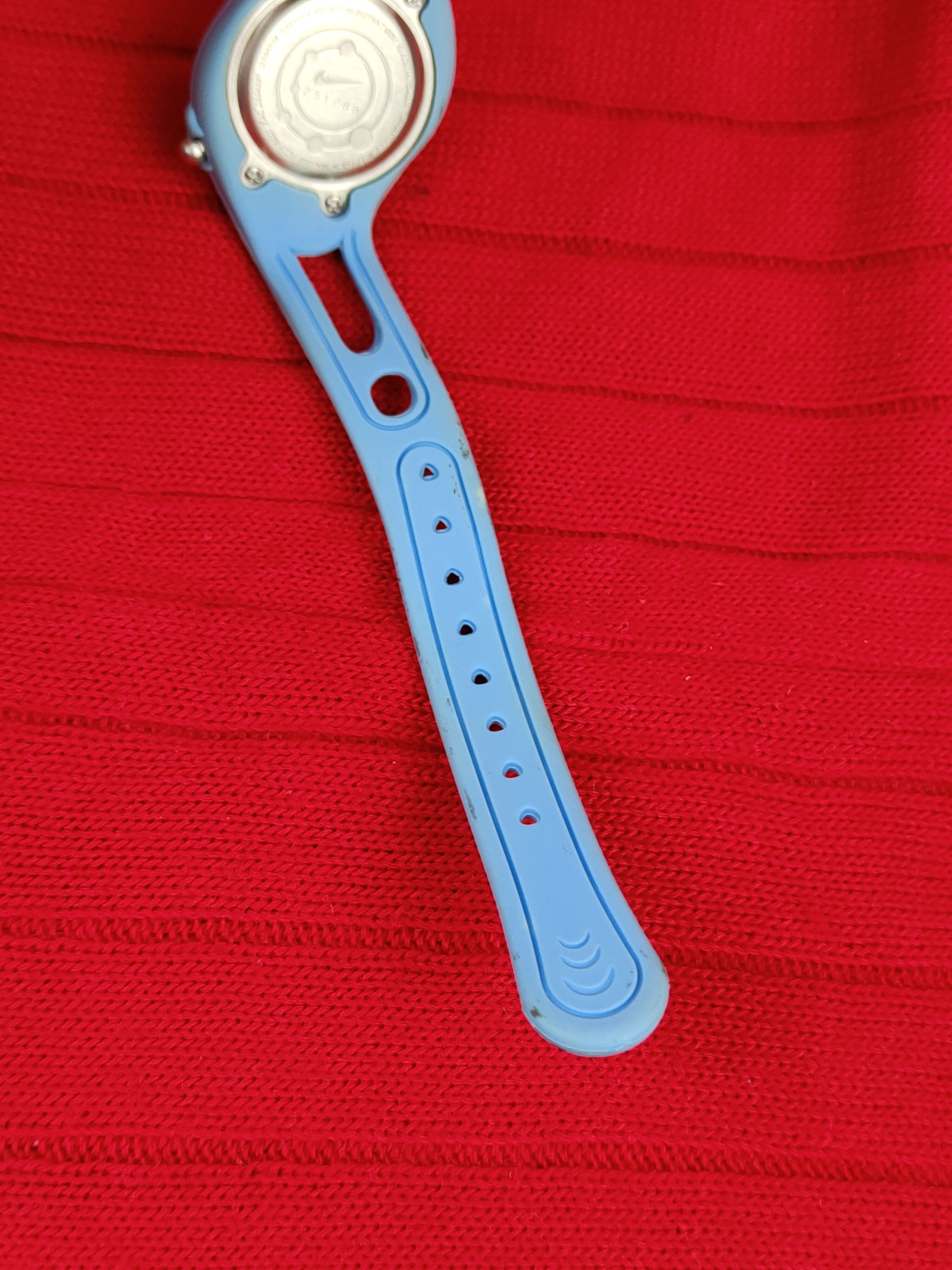 Nike DL Y2K Nike light blue Analog Vintage Sports Watch #J020s Size ONE SIZE - 14 Thumbnail