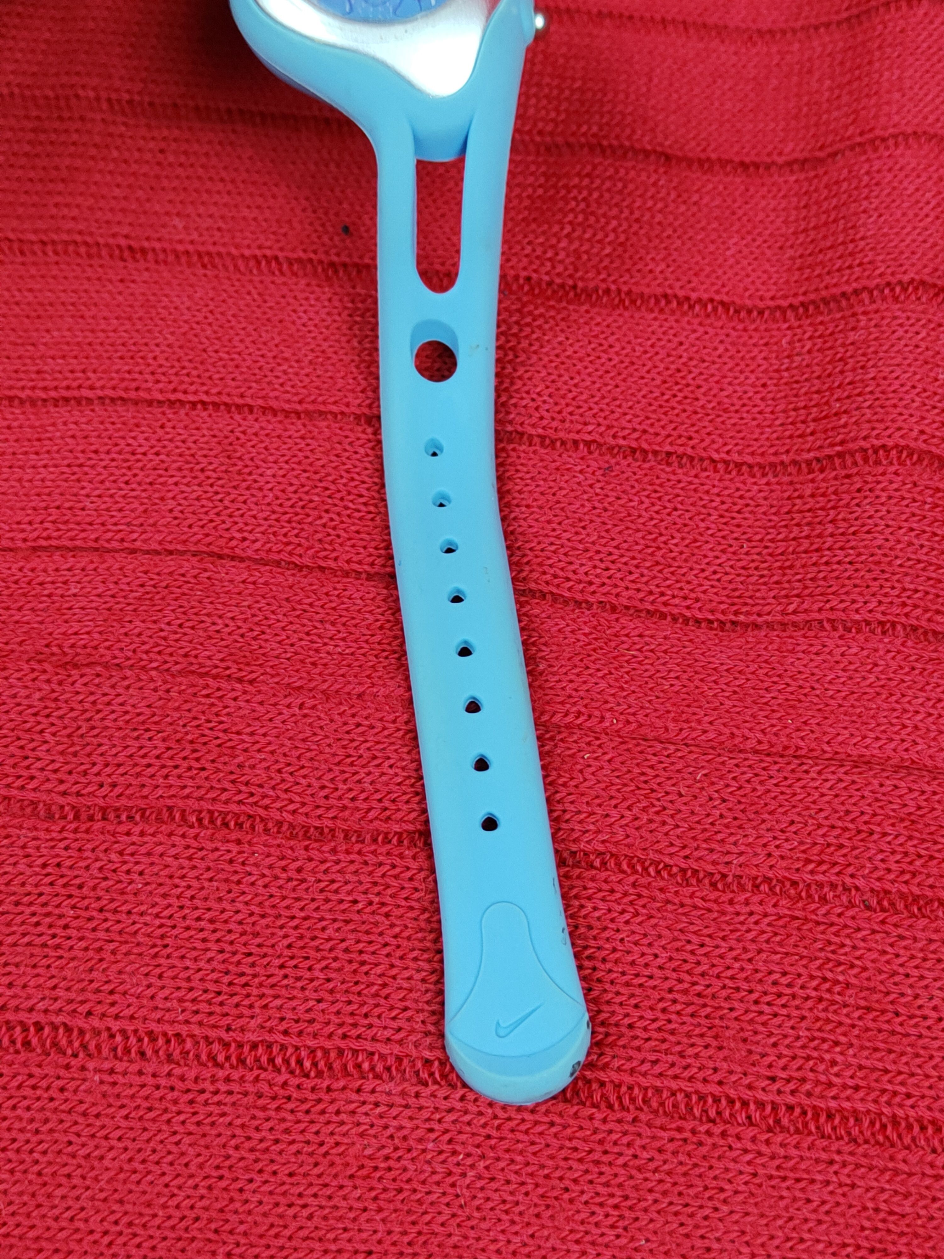 Nike DL Y2K Nike light blue Analog Vintage Sports Watch #J020s Size ONE SIZE - 6 Thumbnail