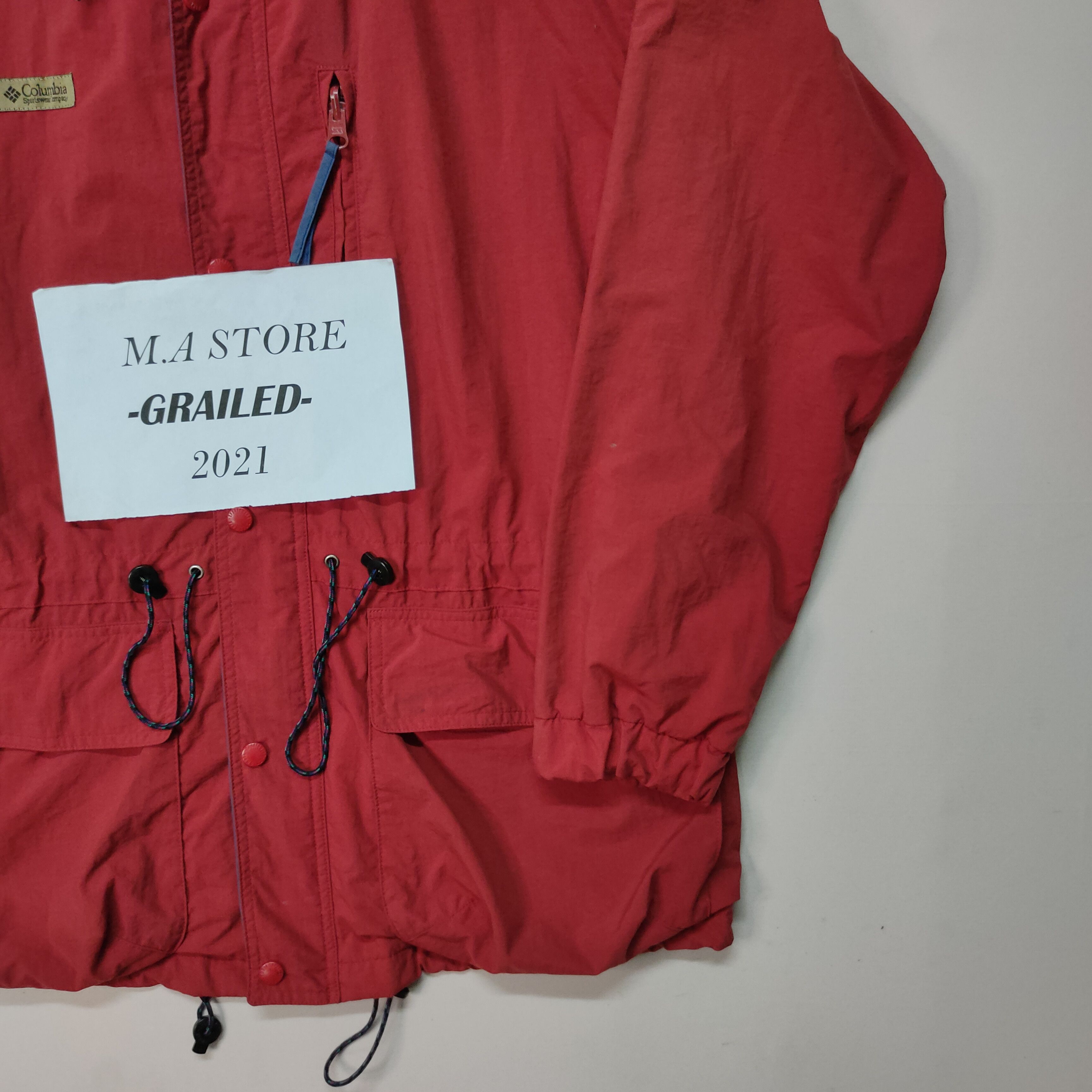Columbia VINTAGE COLUMBIA SPORTWEAR COMPANY HOODIE ZIPPER JACKET Size US L / EU 52-54 / 3 - 10 Thumbnail