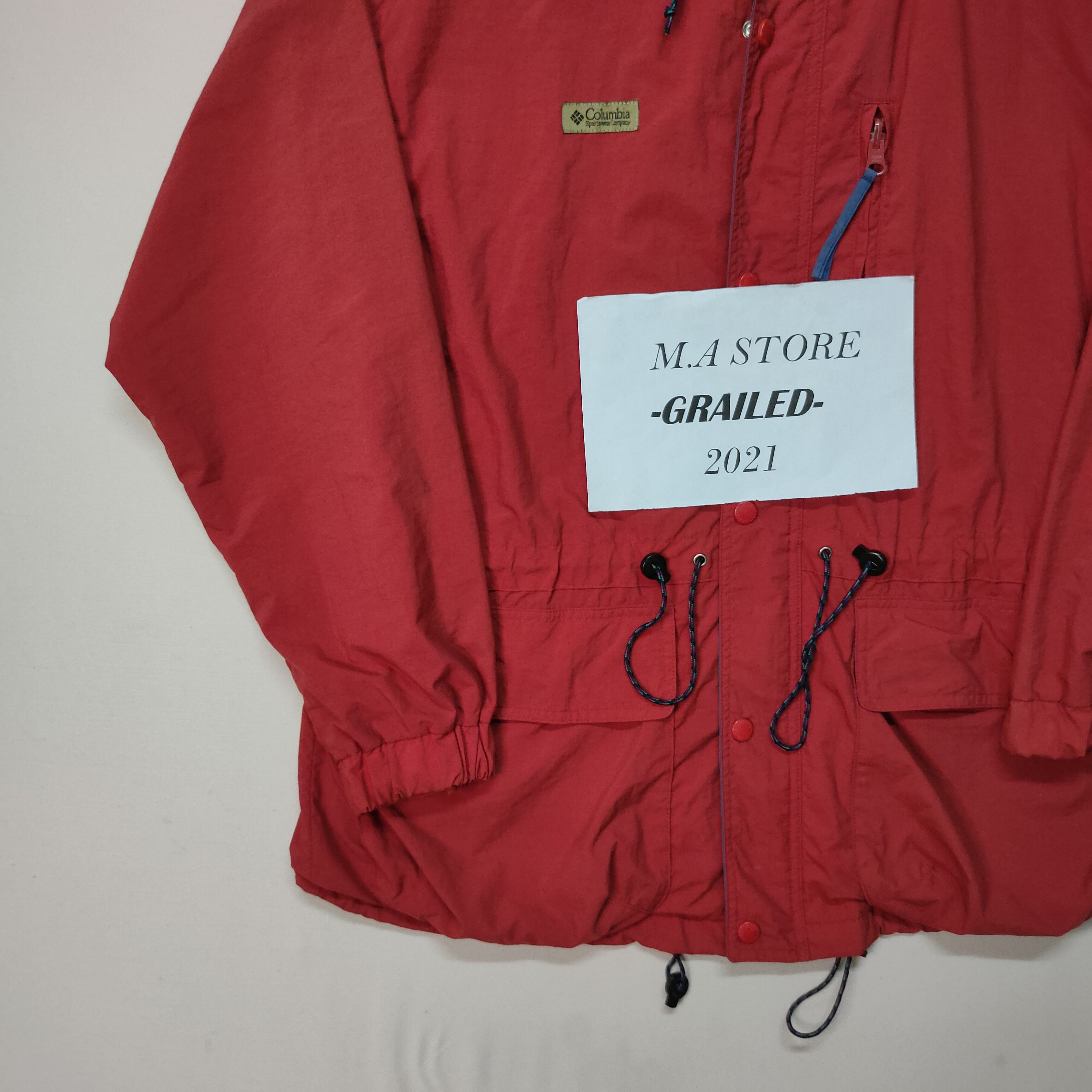 Columbia VINTAGE COLUMBIA SPORTWEAR COMPANY HOODIE ZIPPER JACKET Size US L / EU 52-54 / 3 - 11 Thumbnail