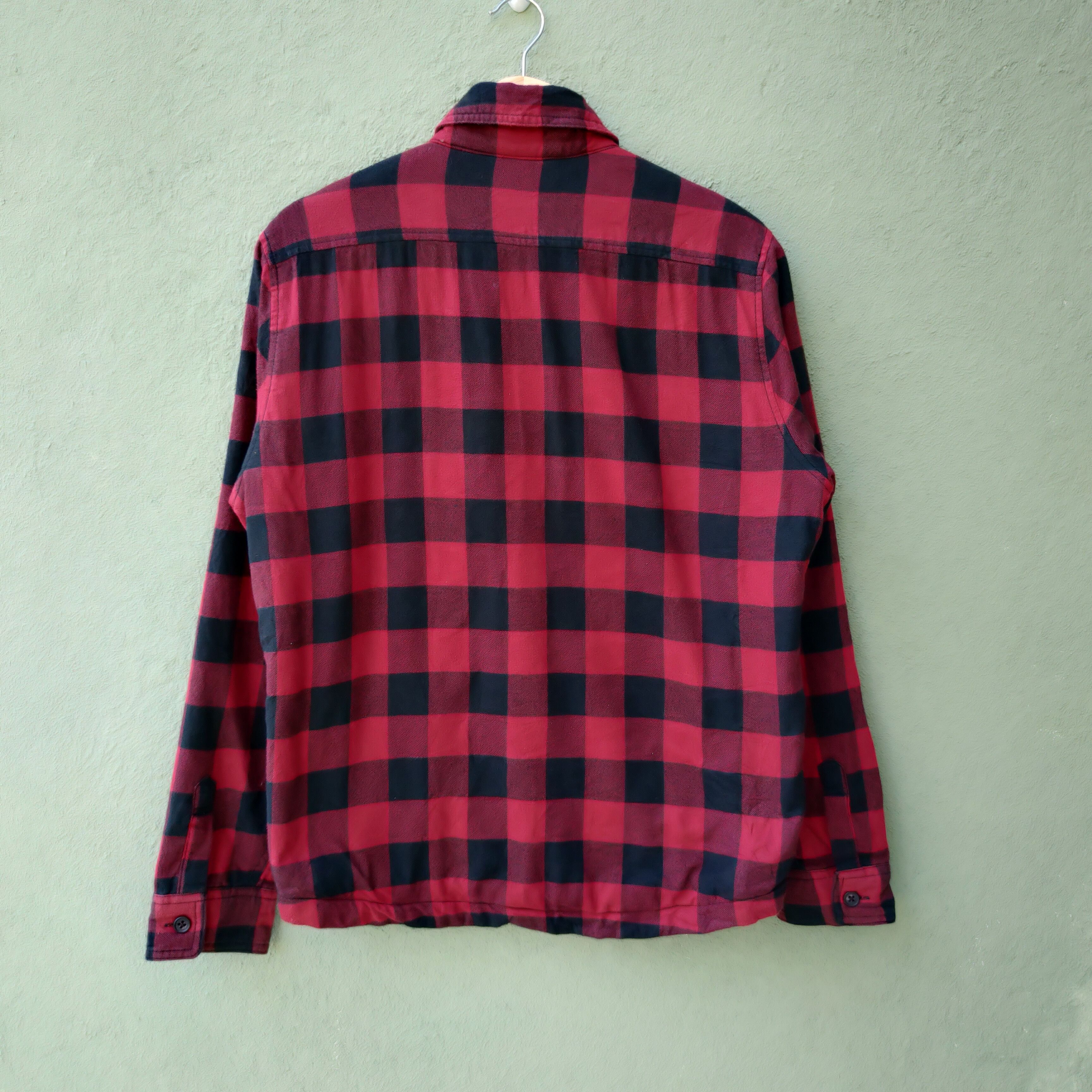 Japanese Brand Japanese Cheeckred Sherpa Fleece Inside Button Up Shirt Size US M / EU 48-50 / 2 - 9 Thumbnail