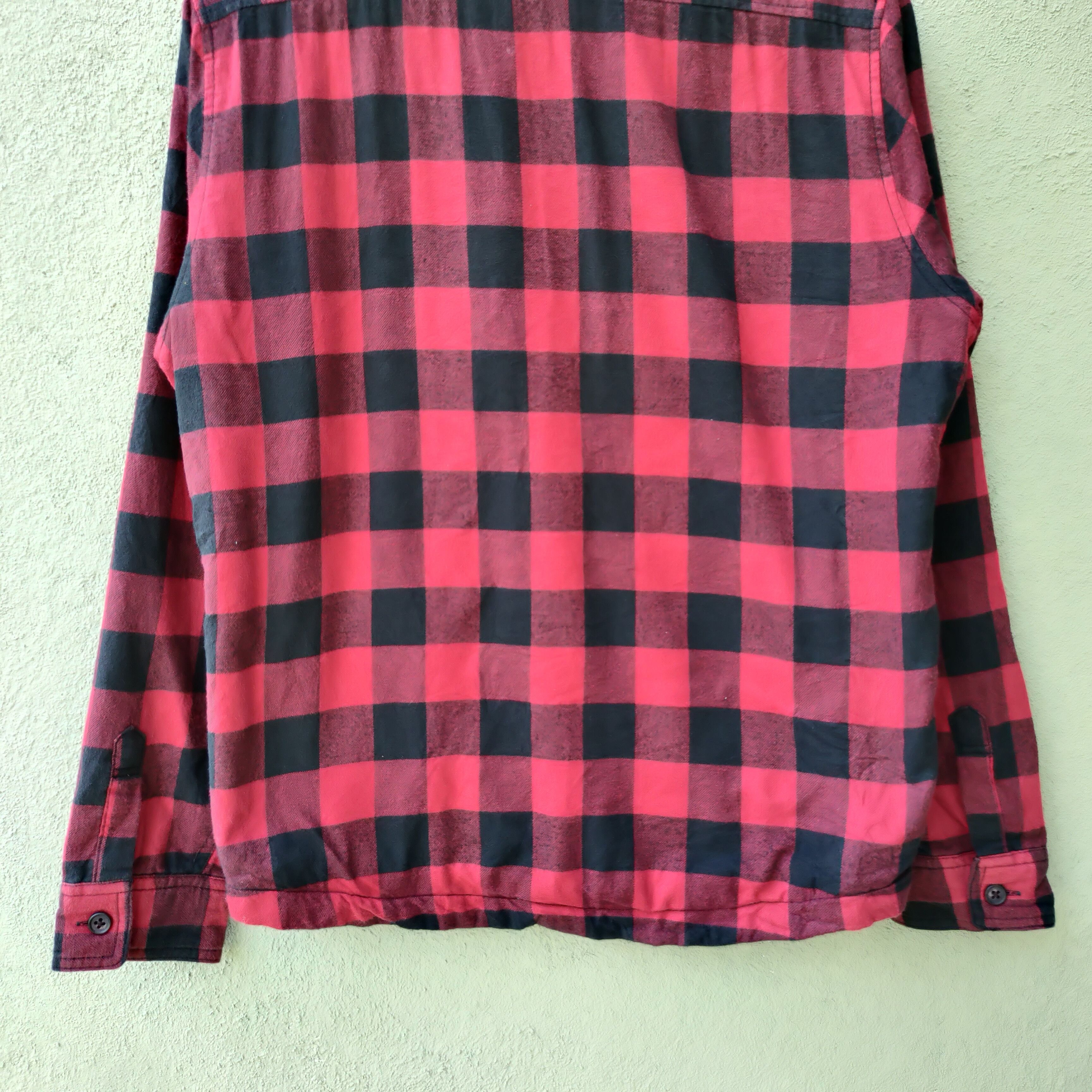 Japanese Brand Japanese Cheeckred Sherpa Fleece Inside Button Up Shirt Size US M / EU 48-50 / 2 - 7 Thumbnail